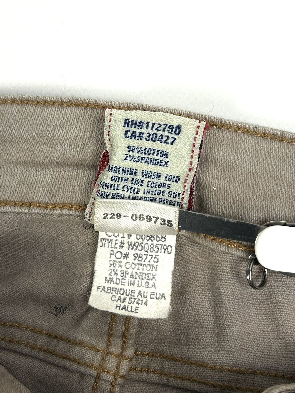 True Religion rare True Religion Leopard Jeans Skinny Made In USA Y2K Size 25" / US 0 / IT 36 - 23 Thumbnail