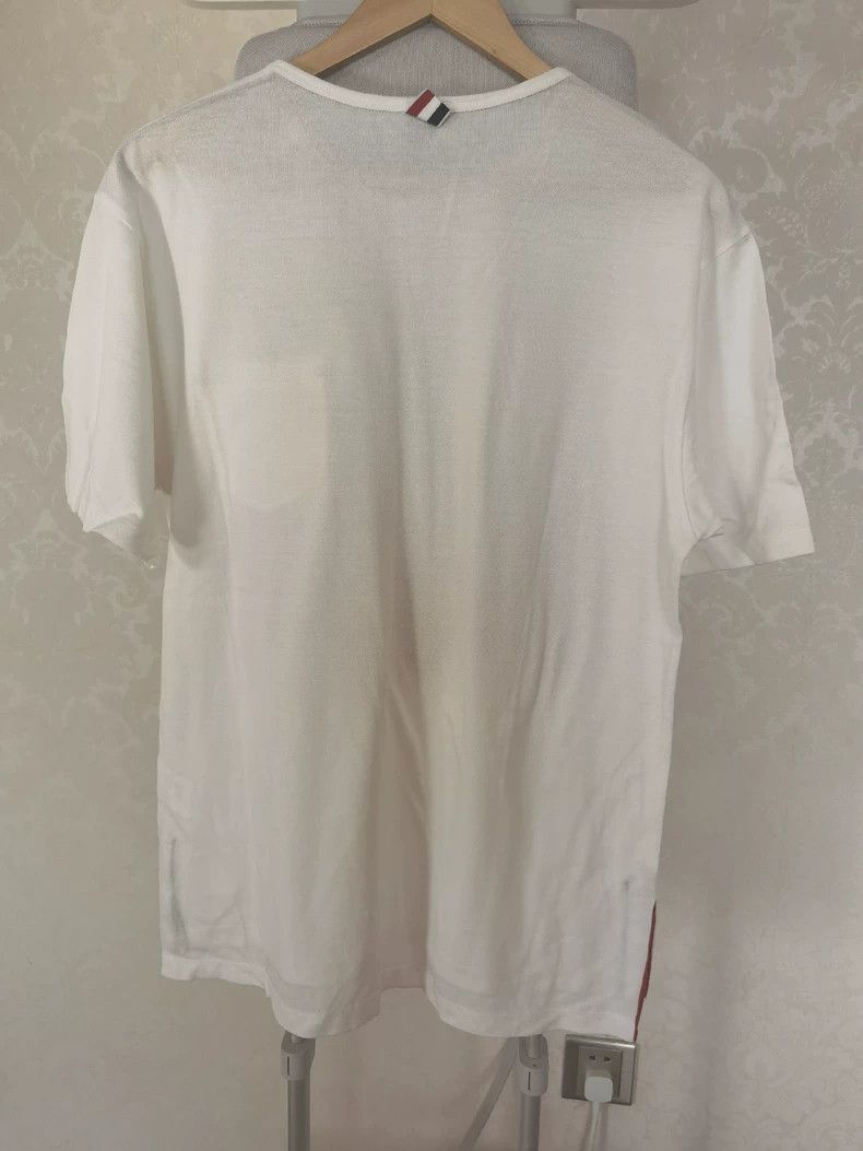 Thom Browne Thom Browne White T-shirt Size US XL / EU 56 / 4 - 2 Thumbnail