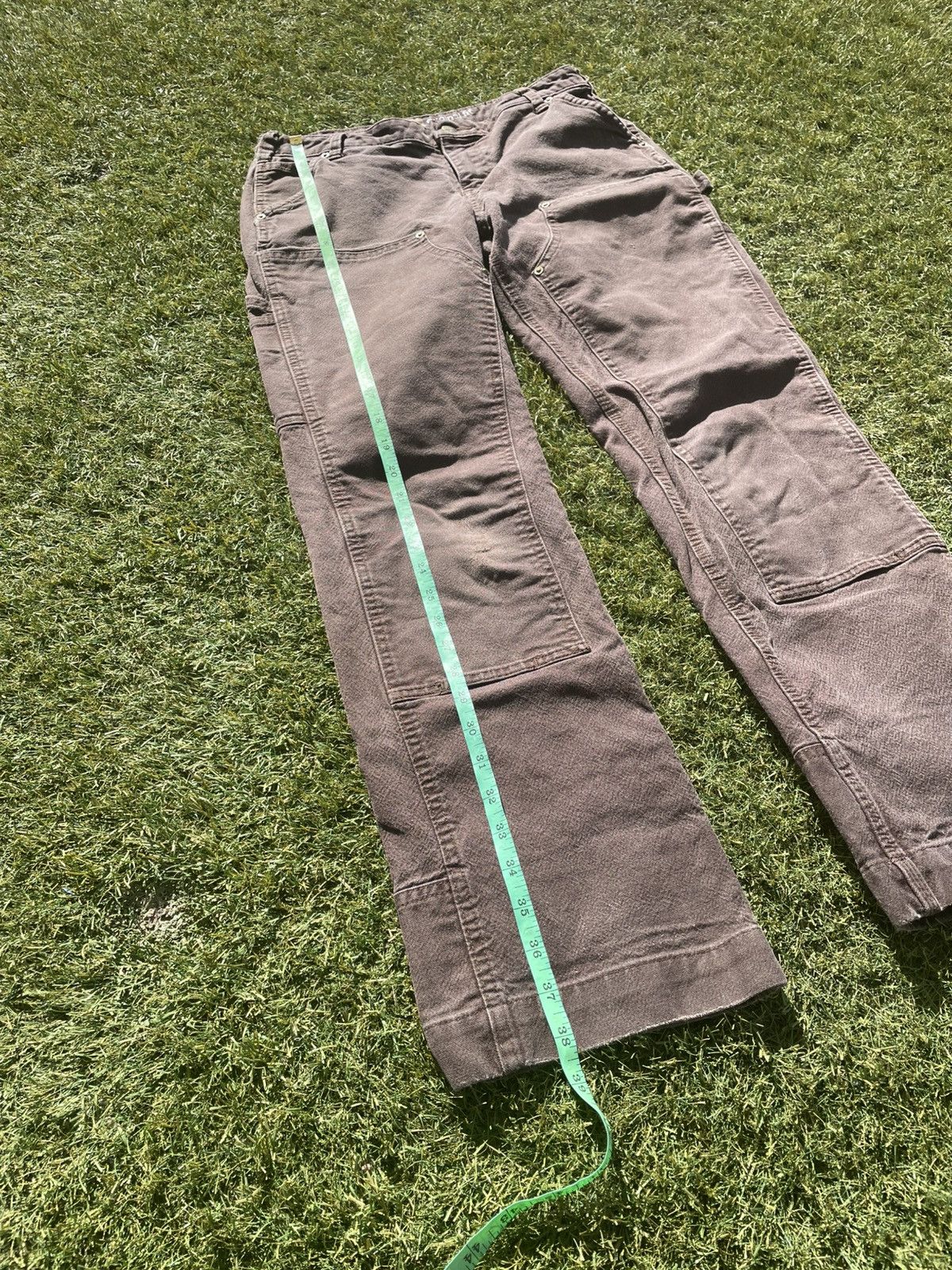 Carhartt Vintage Carhartt brown double knees pants women’s size 8 Size 30" / US 8 / IT 44 - 5 Thumbnail