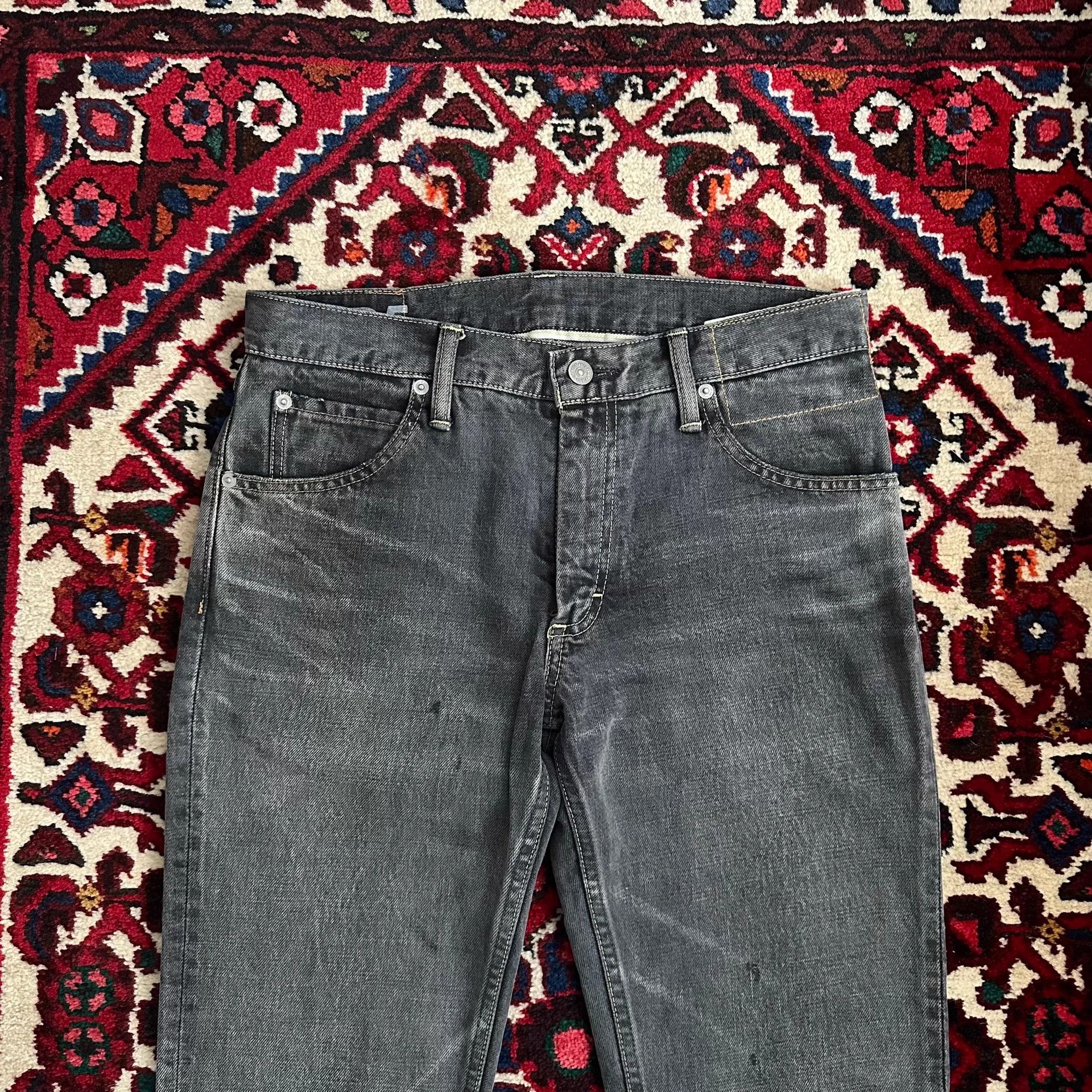 Visvim visvim 14aw 09d5 black washed jeans w32l30 Size US 32 / EU 48 - 3 Thumbnail