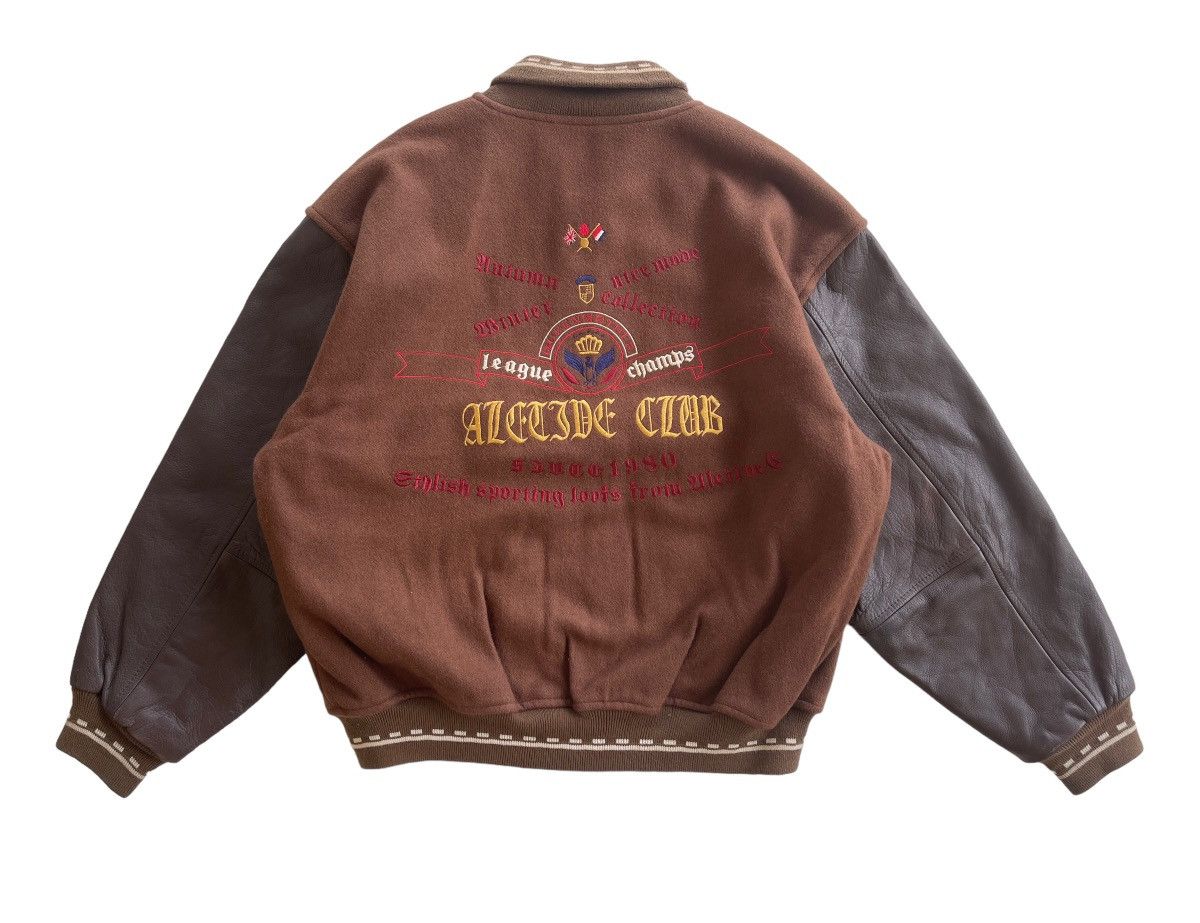 Vintage Vintage Autumn Winter Varsity Jacket Size US L / EU 52-54 / 3 - 2 Thumbnail