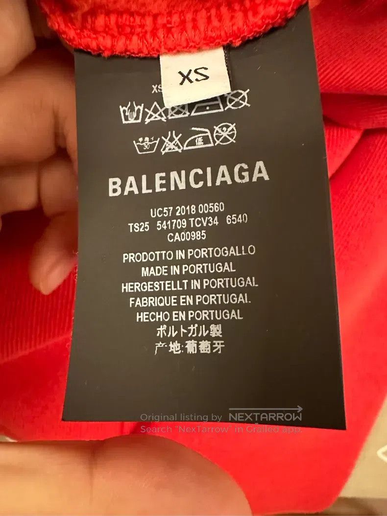 Balenciaga Balenciaga Grain hoodie Size US XS / EU 42 / 0 - 4 Thumbnail