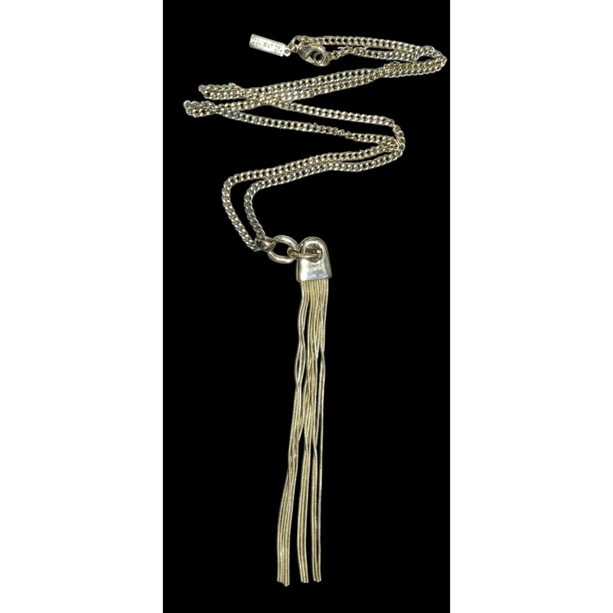 Other The Limited Modern Gold Tone Tassel Necklace Size ONE SIZE - 1 Thumbnail