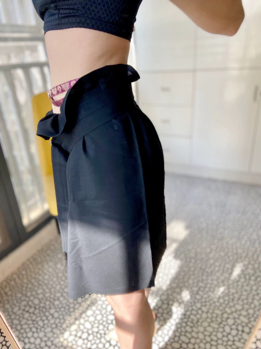 Ann Demeulemeester Ann Demeulemeester Origami Waist Wrap Skirt 38 Wool Size 26" / US 2 / IT 38 - 3 Thumbnail