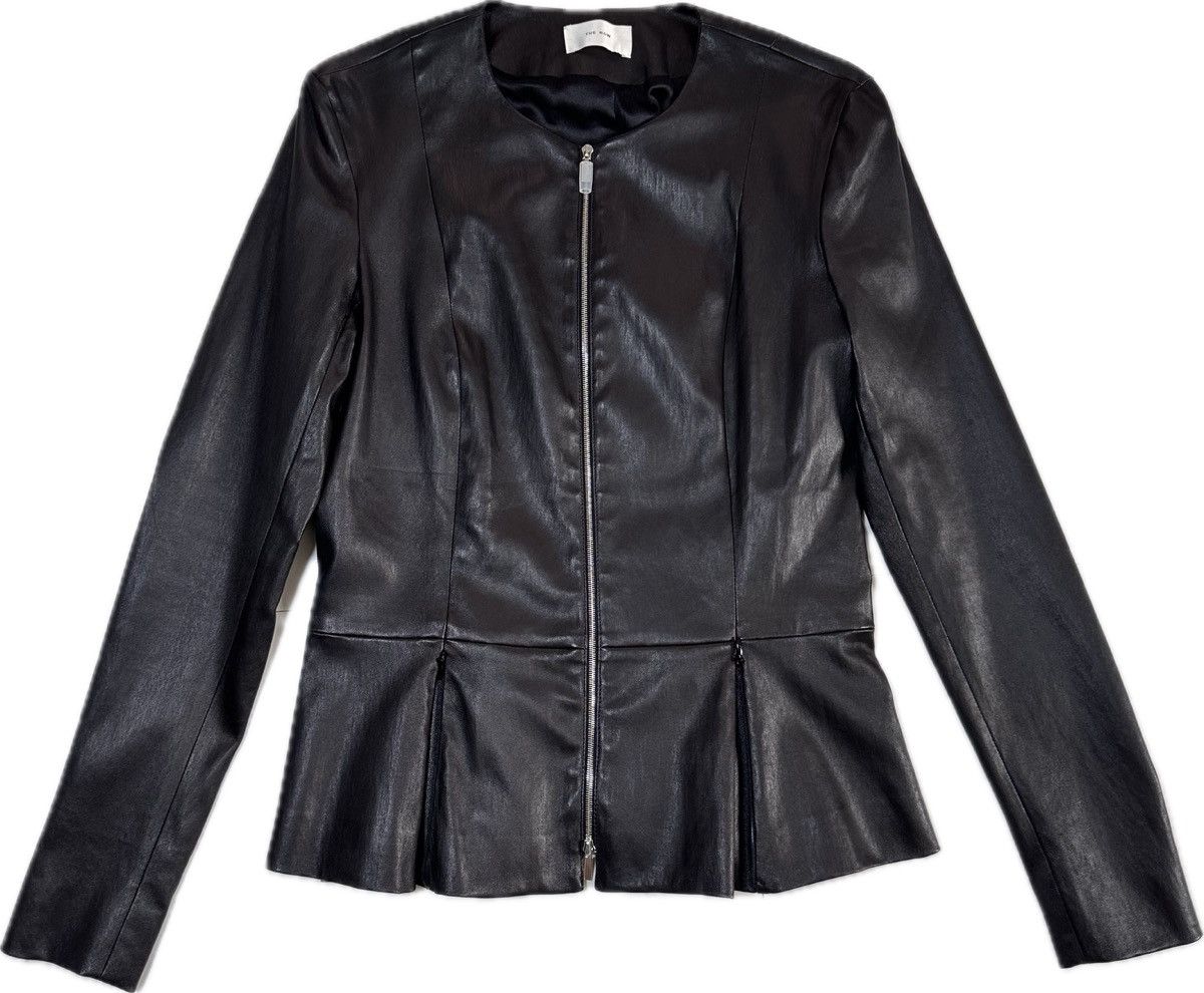 The Row The Row Anasta Jacket 100% Lambskin Leather Size XL / US 12-14 / IT 48-50 - 1 Thumbnail