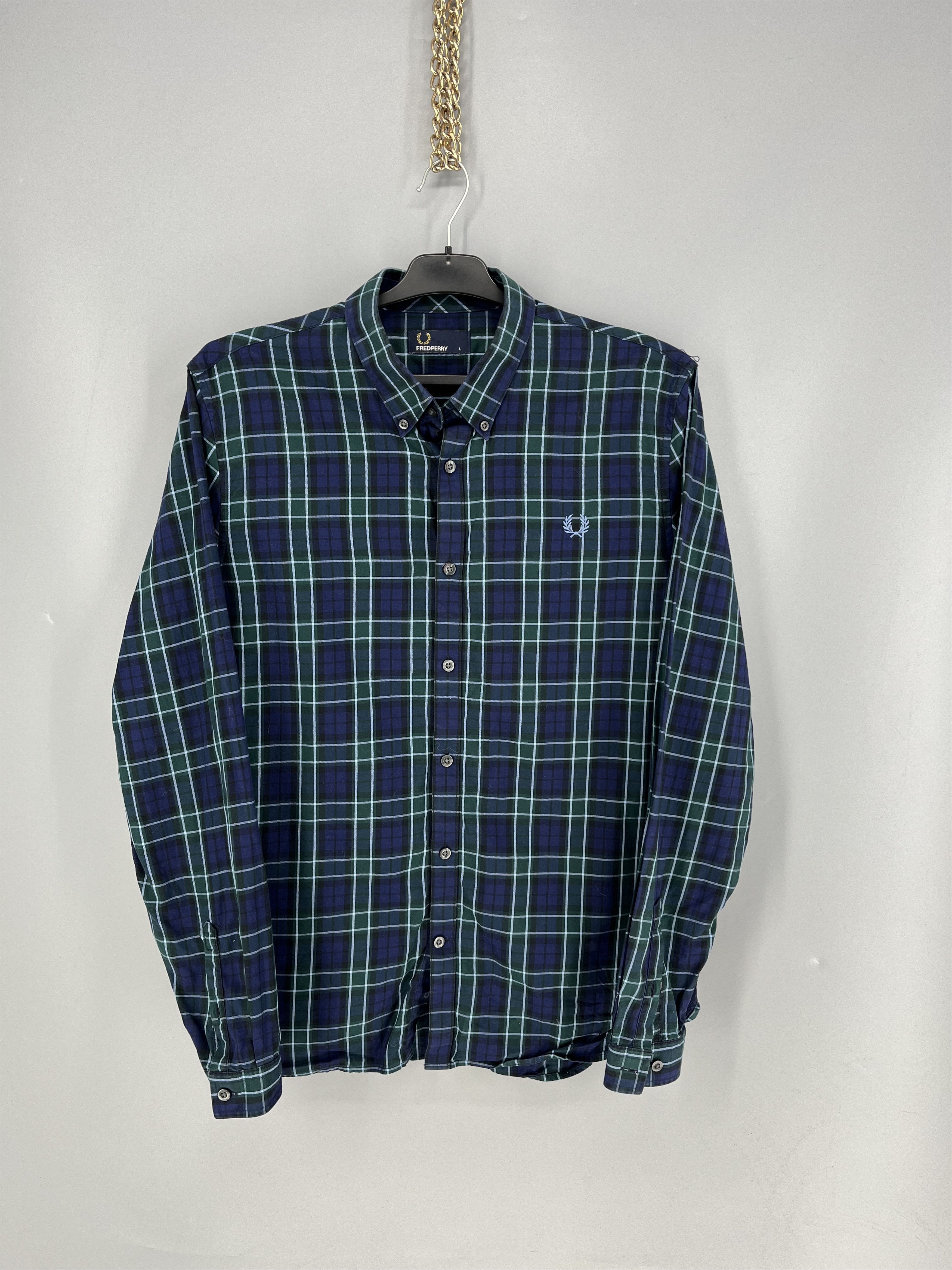 Fred Perry RARE FRED PERRY VINTAGE QUALITY BUTTON UP SHIRT Size US M / EU 48-50 / 2 - 1 Thumbnail