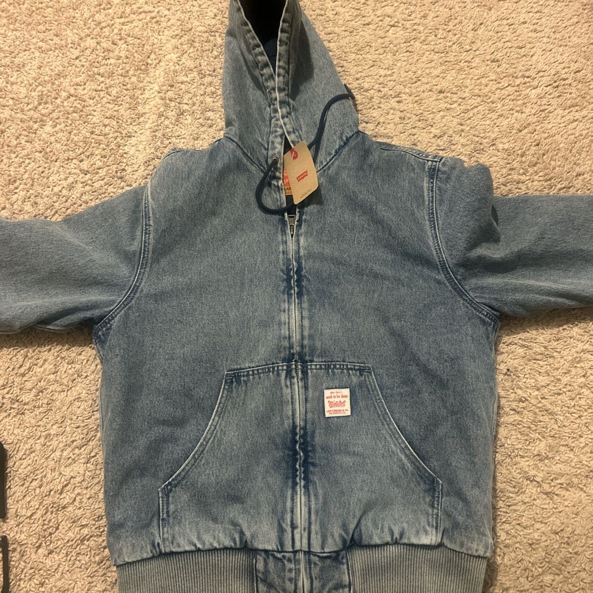 Levi's Levi’s Denim Patch Work Jackrt Size US S / EU 44-46 / 1 - 1 Thumbnail