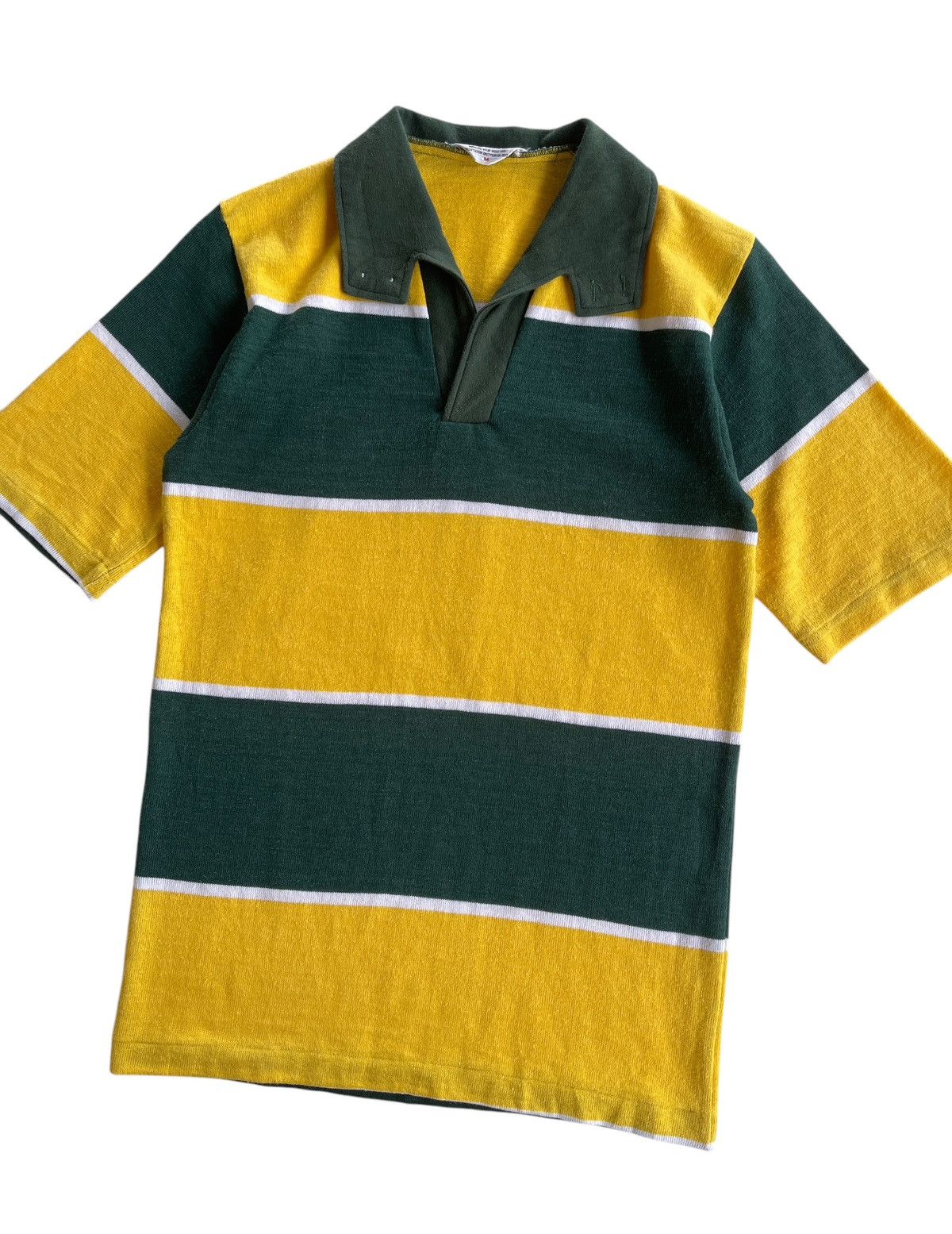 Japanese Brand Vintage Rio Brothers Rugby Shirt (Fit To S) Size US S / EU 44-46 / 1 - 3 Thumbnail