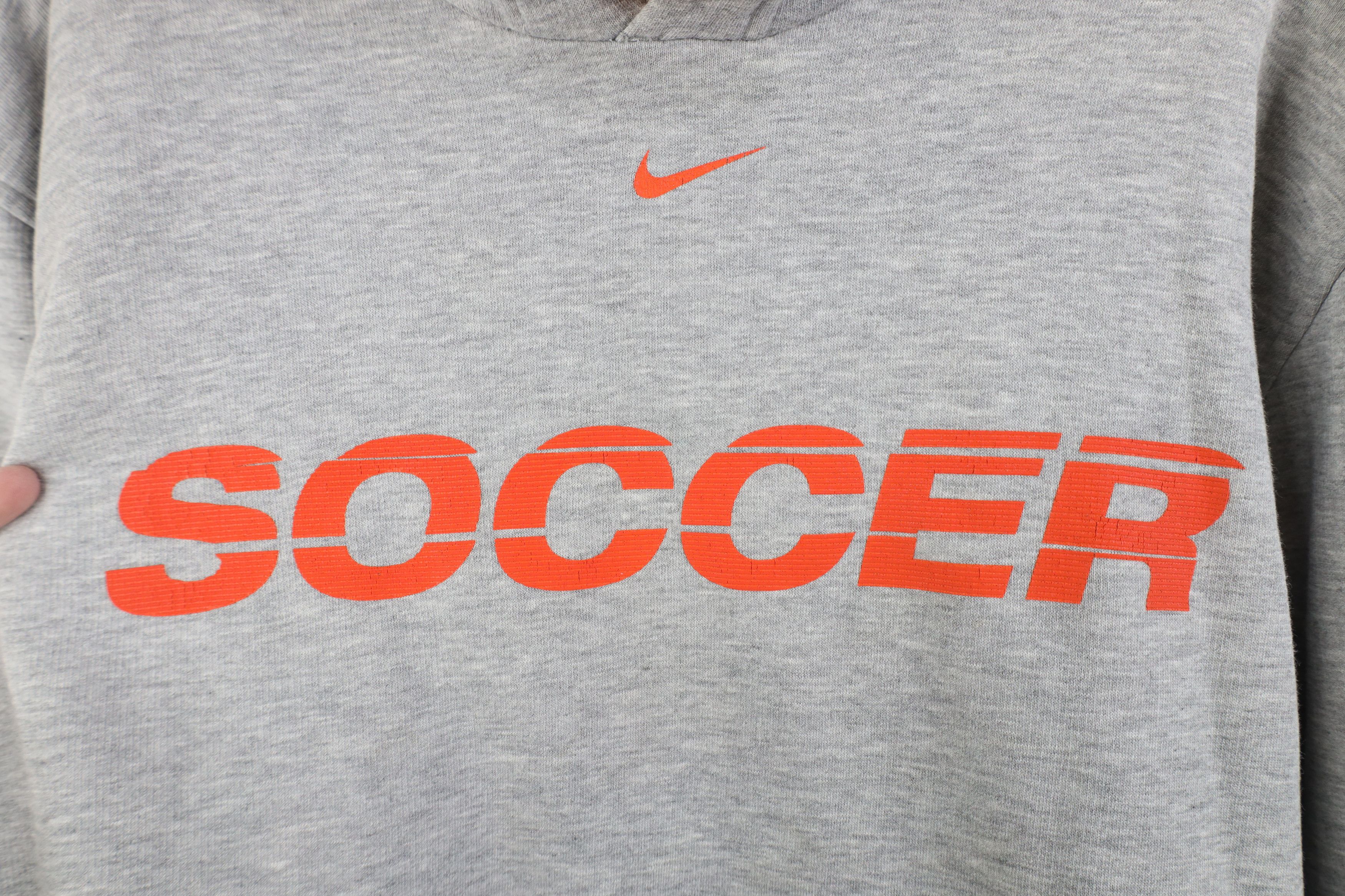Nike Vintage Y2K Nike Soccer Cetner Swoosh Hoodie Sweatshirt Size US M / EU 48-50 / 2 - 4 Thumbnail