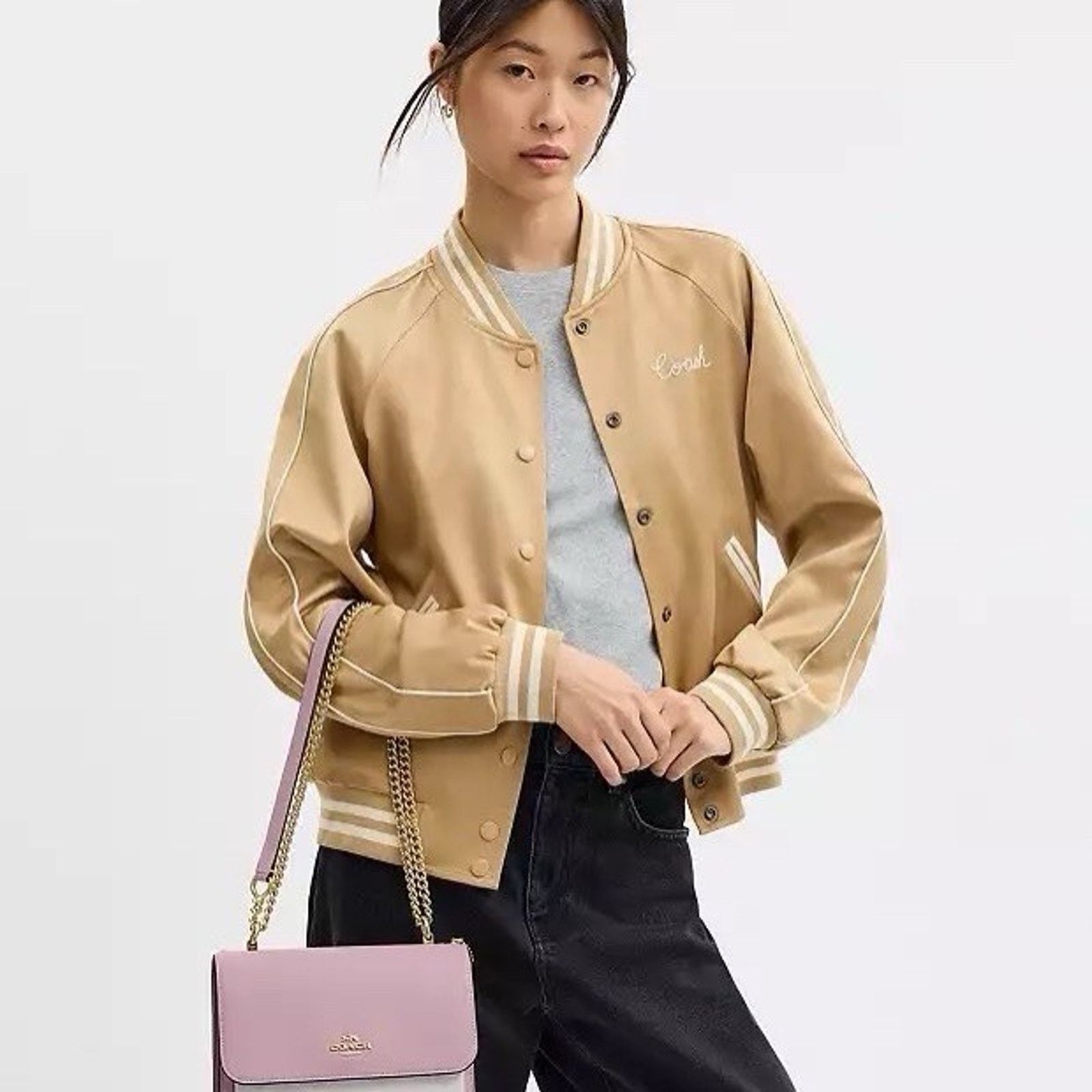 Coach Coach Klare Crossbody Bag CV978 IM/CHALK/CARNATION Size ONE SIZE - 7 Thumbnail