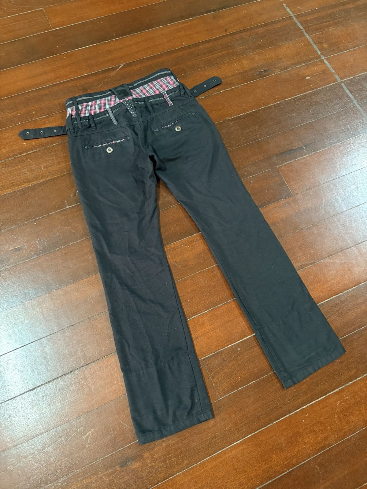 If Six Was Nine Double Focus Japan Asymmetrical Double Waist punk Size US 32 / EU 48 - 12 Thumbnail