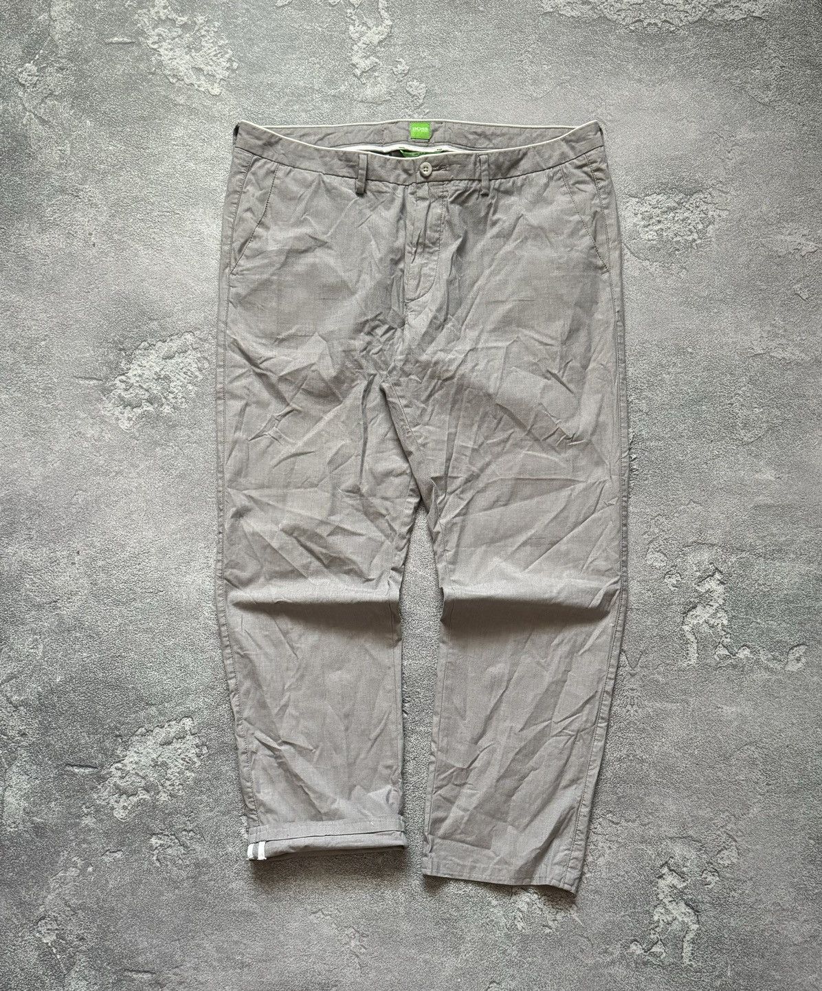 Hugo Boss Hugo boss 40/32 chino pant trouser white salvage Size US 40 / EU 56 - 8 Thumbnail