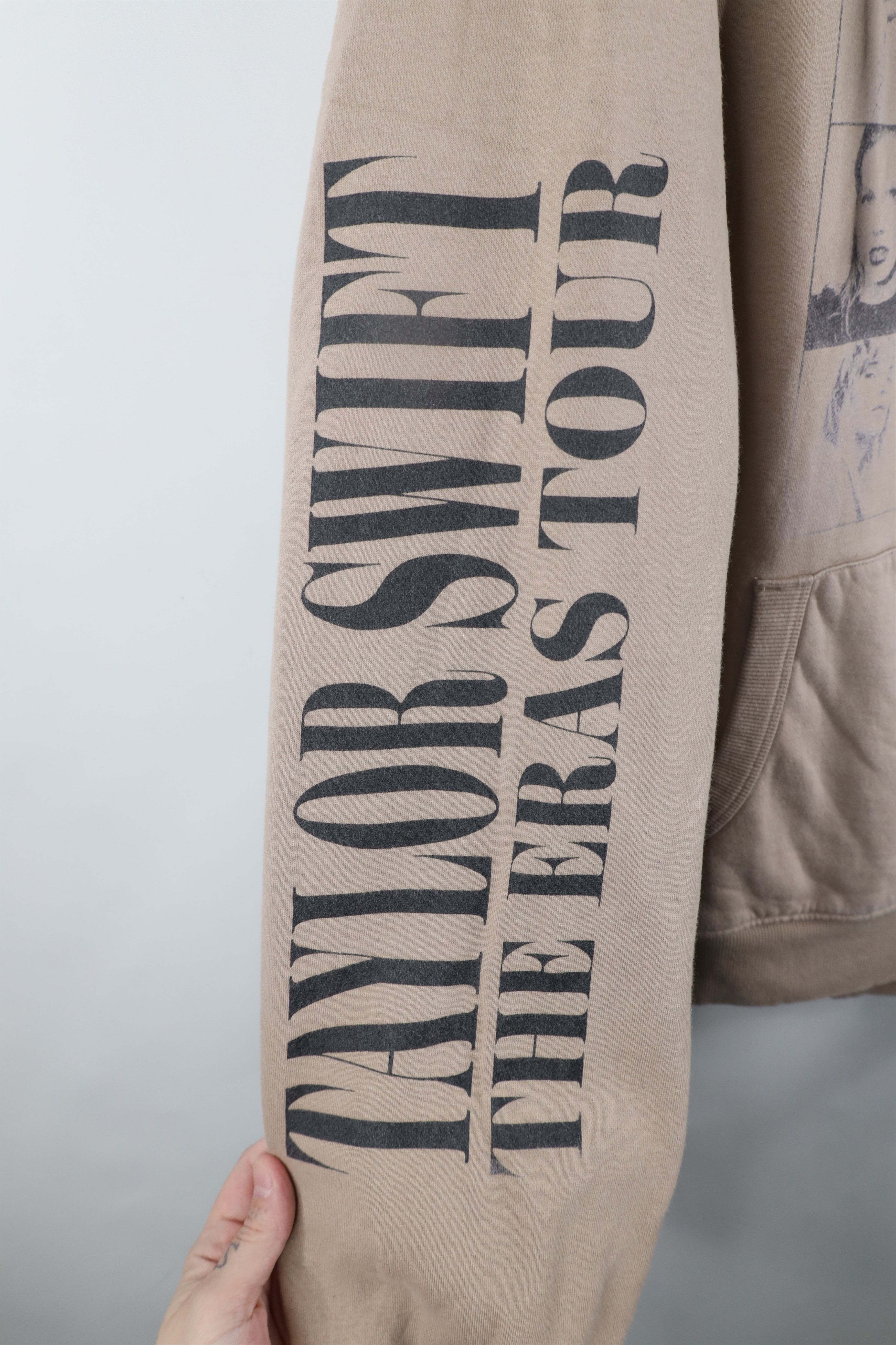 Vintage Taylor Swift The Eras Tour Spell Official Tour Hoodie Beige Size XXL / US 16-18 / IT 52-54 - 4 Thumbnail