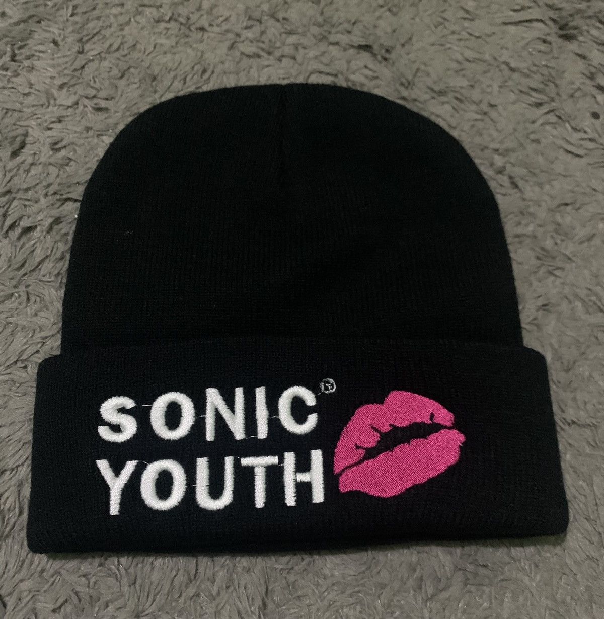 Band Tees × Vintage Sonic Youth Beanie Hat,Dinosaur Jr,Nirvana Size ONE SIZE - 3 Thumbnail