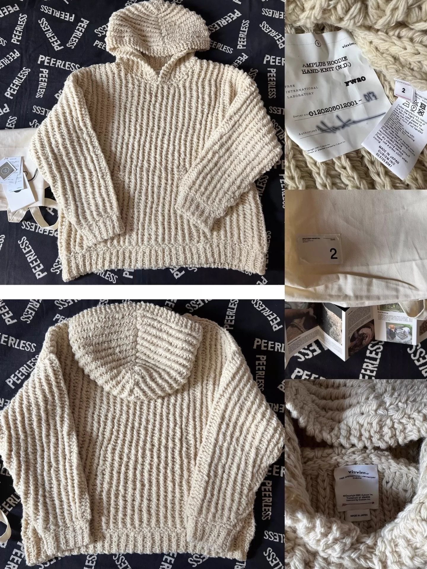 Visvim Visvim 20AW Amplus Hoodie Hand-Knit N.D. Size US M / EU 48-50 / 2 - 1 Thumbnail