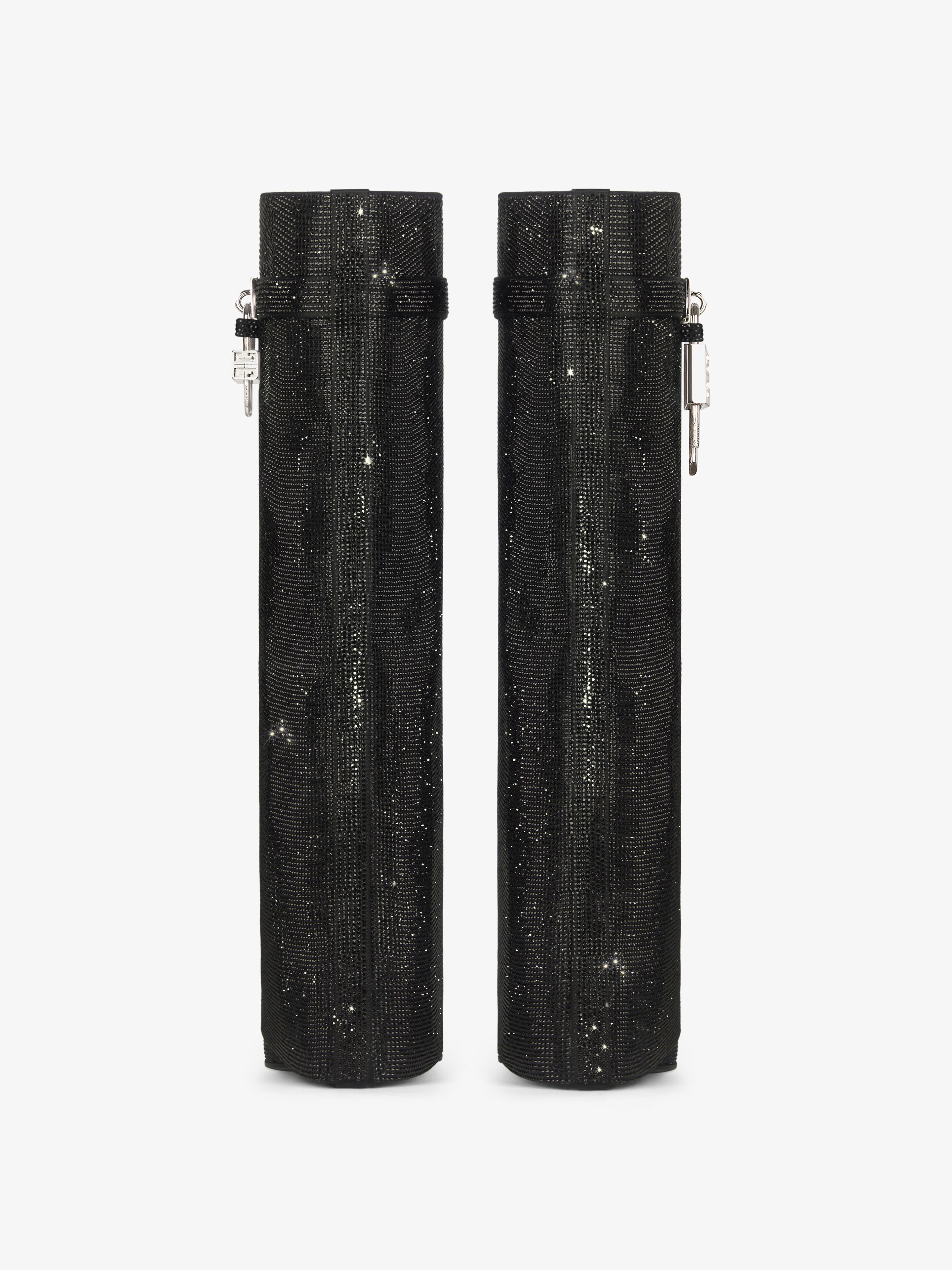 Givenchy o1srvl11e0525 Shark Lock Pant Boots 90mm in Black Size US 7 / IT 37 - 7 Thumbnail