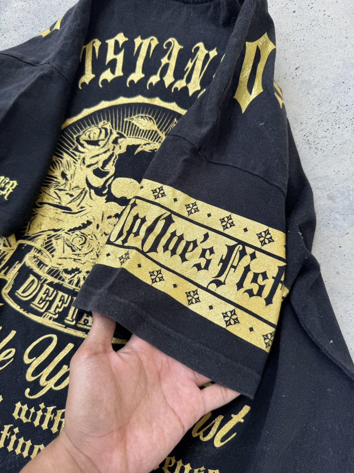 If Six Was Nine 2000s Outstanding Skull Seditionaries Grunge y2k Tees Size US L / EU 52-54 / 3 - 7 Thumbnail