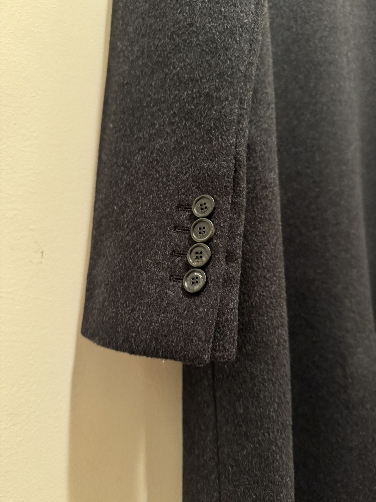 Loewe Loewe Grey Wool Cashmere Coat Size US M / EU 48-50 / 2 - 6 Thumbnail
