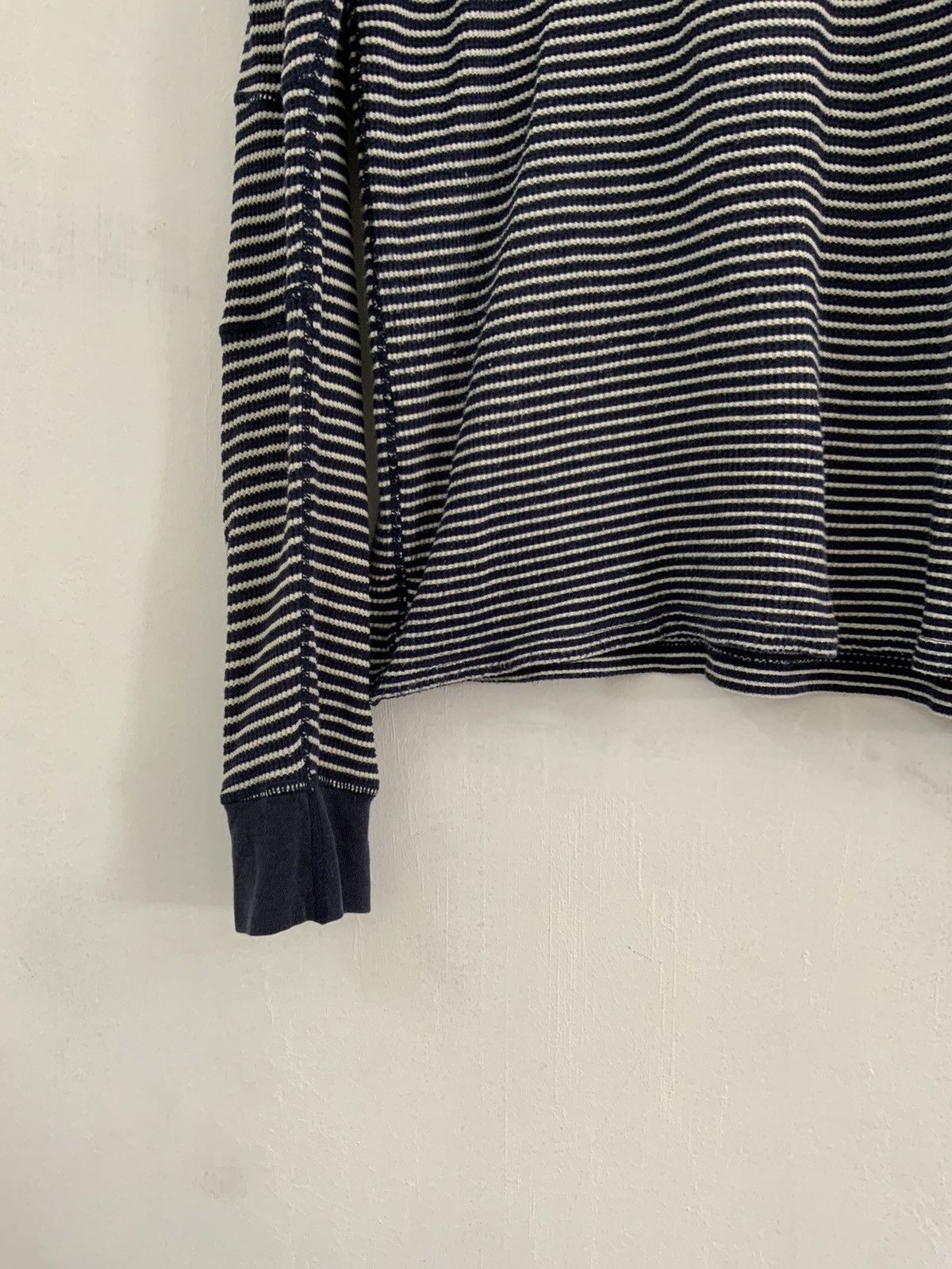 Japanese Brand Uniqlo undercover Stripe Long Sleeve Shirt Size US M / EU 48-50 / 2 - 7 Thumbnail