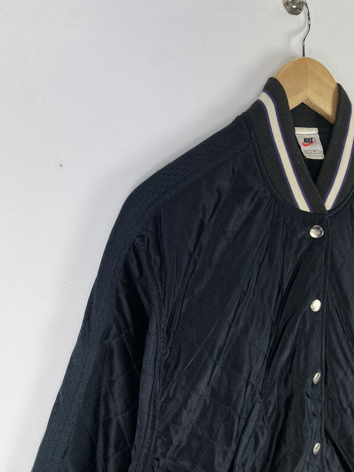 Nike Vintage 90’s Nike Quilted varsity Jacket Size XS / US 0-2 / IT 36-38 - 2 Thumbnail