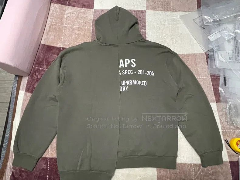 Wtaps Wtaps Fleece Destroyed Patchwork Sweatshirt Green Size US L / EU 52-54 / 3 - 2 Thumbnail