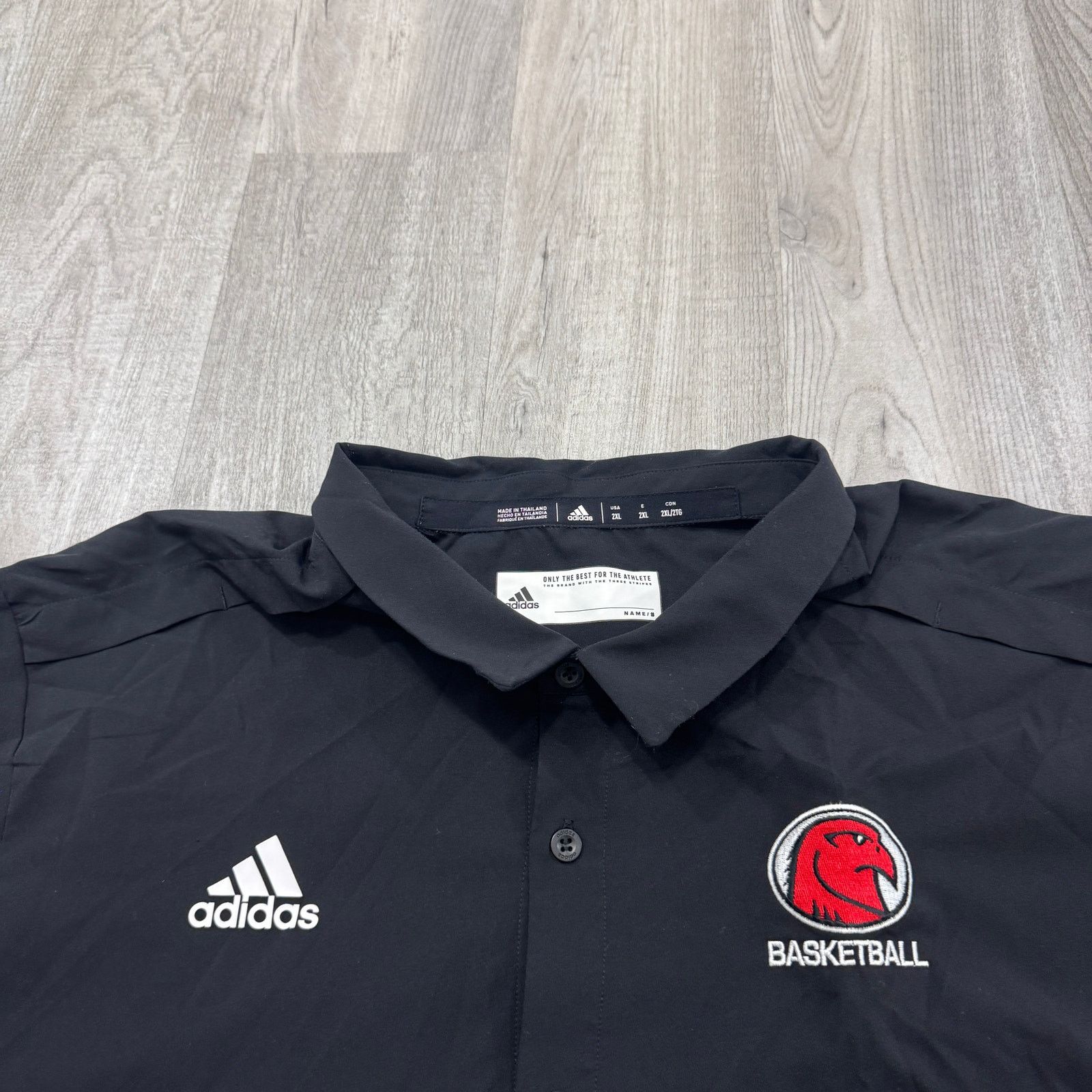 Adidas Adidas Atlanta Hawks Game Mode Full Button Polo Shirt 2XL Size US XXL / EU 58 / 5 - 3 Thumbnail
