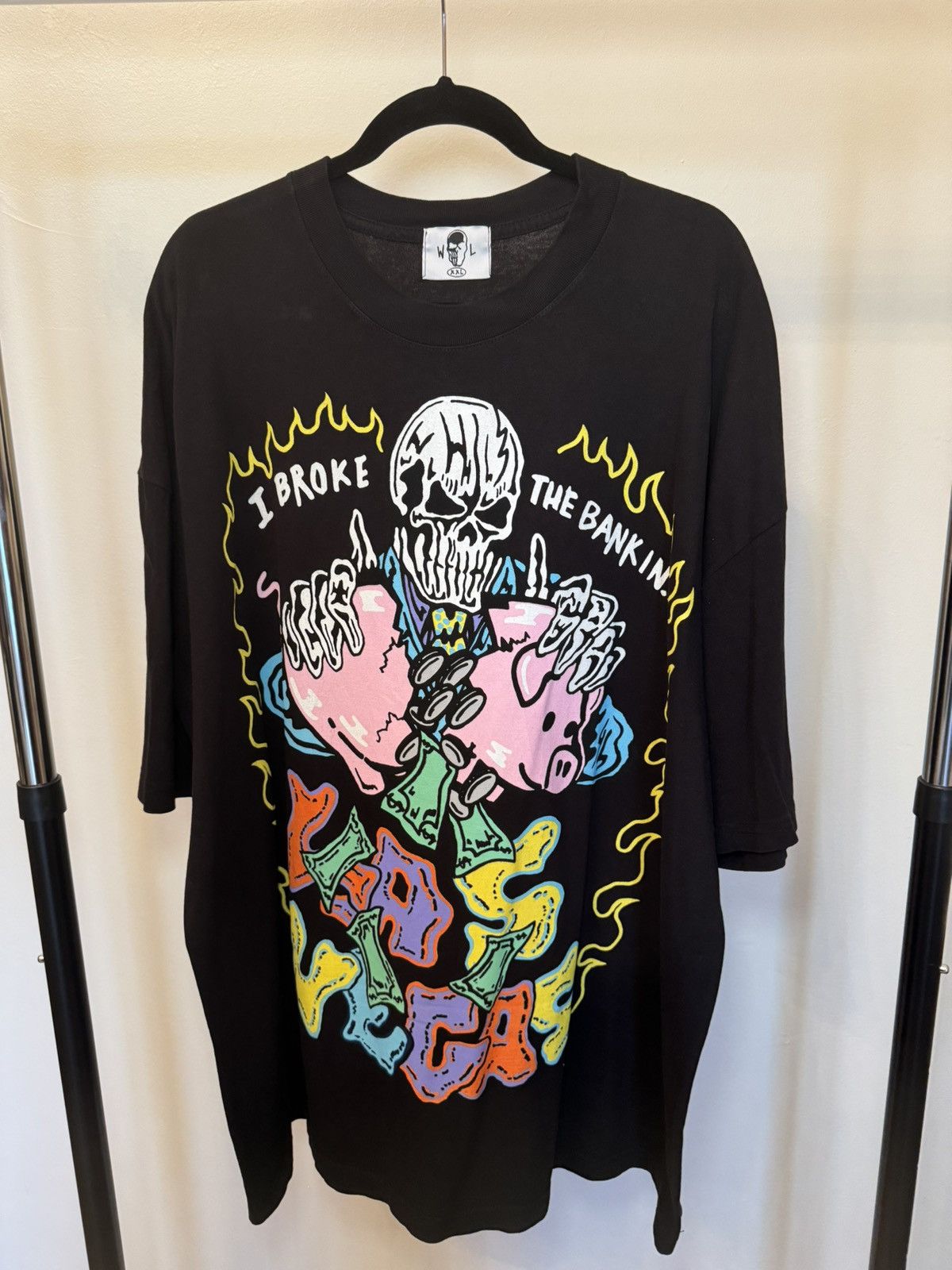 Warren Lotas I broke the Bank in Las Vegas tee Size US XXL / EU 58 / 5 - 1 Thumbnail