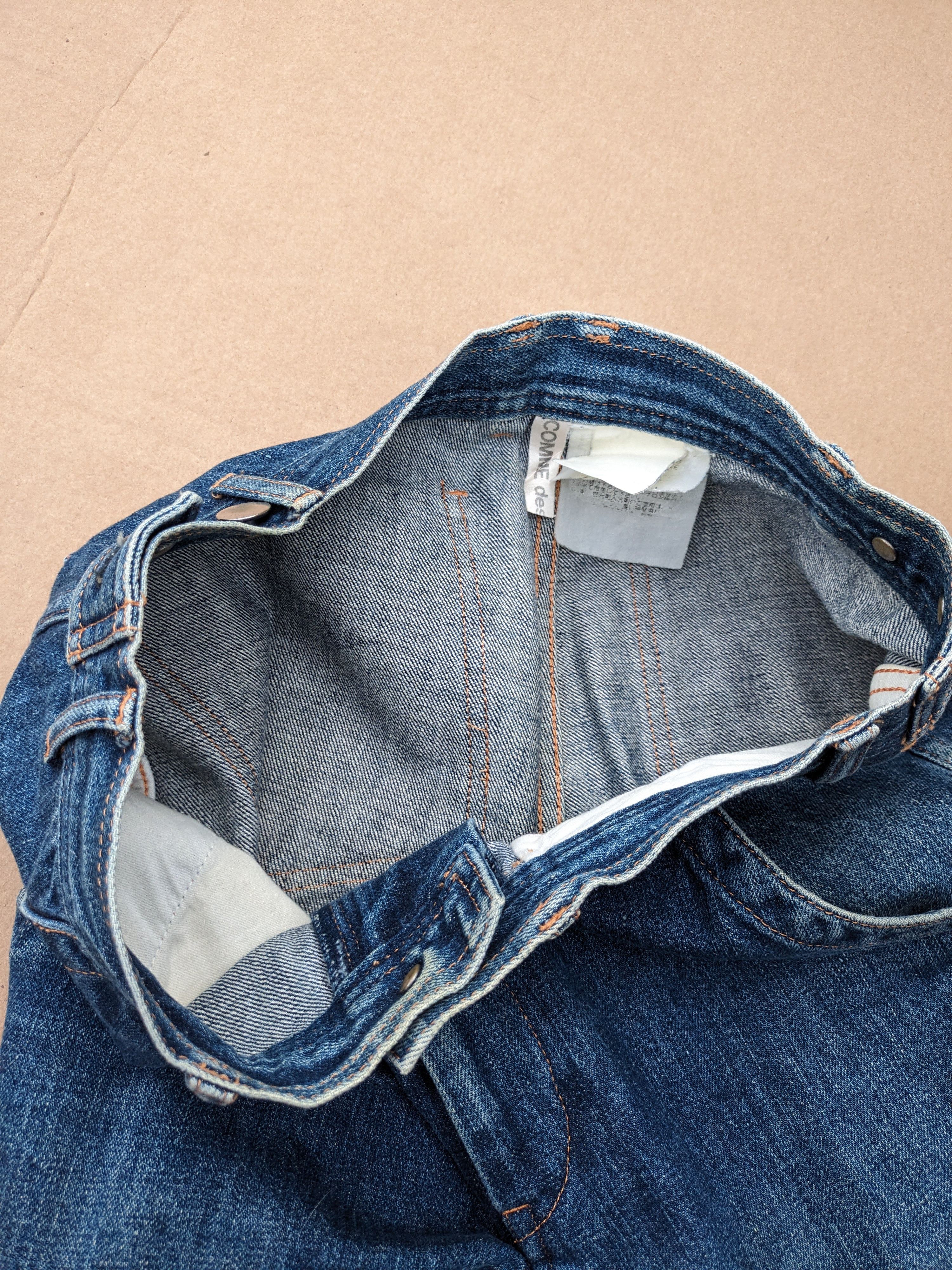 Comme des Garcons × Japanese Brand Comme Des Garcons Jeans Size US 29 - 8 Thumbnail