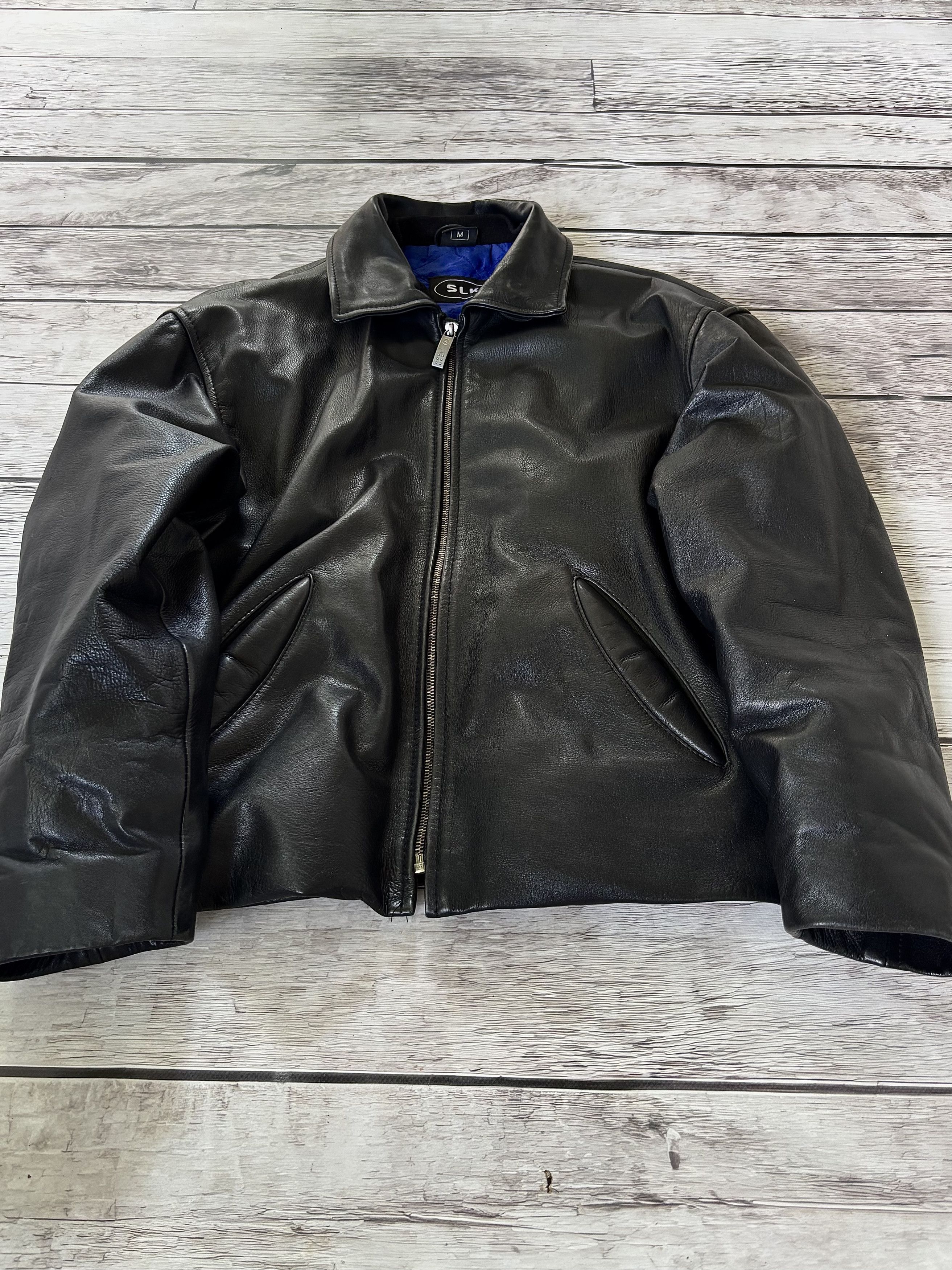 YOHJI YAMAMOTO BALENCIAGA STYLE CROPPED LEATHER JACKET