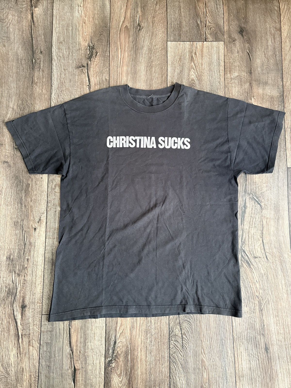 Eminem Vintage 2000s Eminem D12 Christina Sucks Britney Swallows Size US XL / EU 56 / 4 - 1 Thumbnail