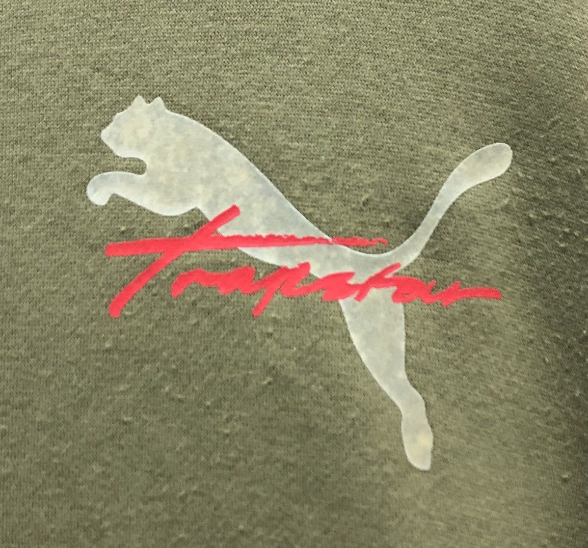 Puma PUMA x Trapstar Olive Green Utility Sweatshirt Size US XS / EU 42 / 0 - 4 Thumbnail