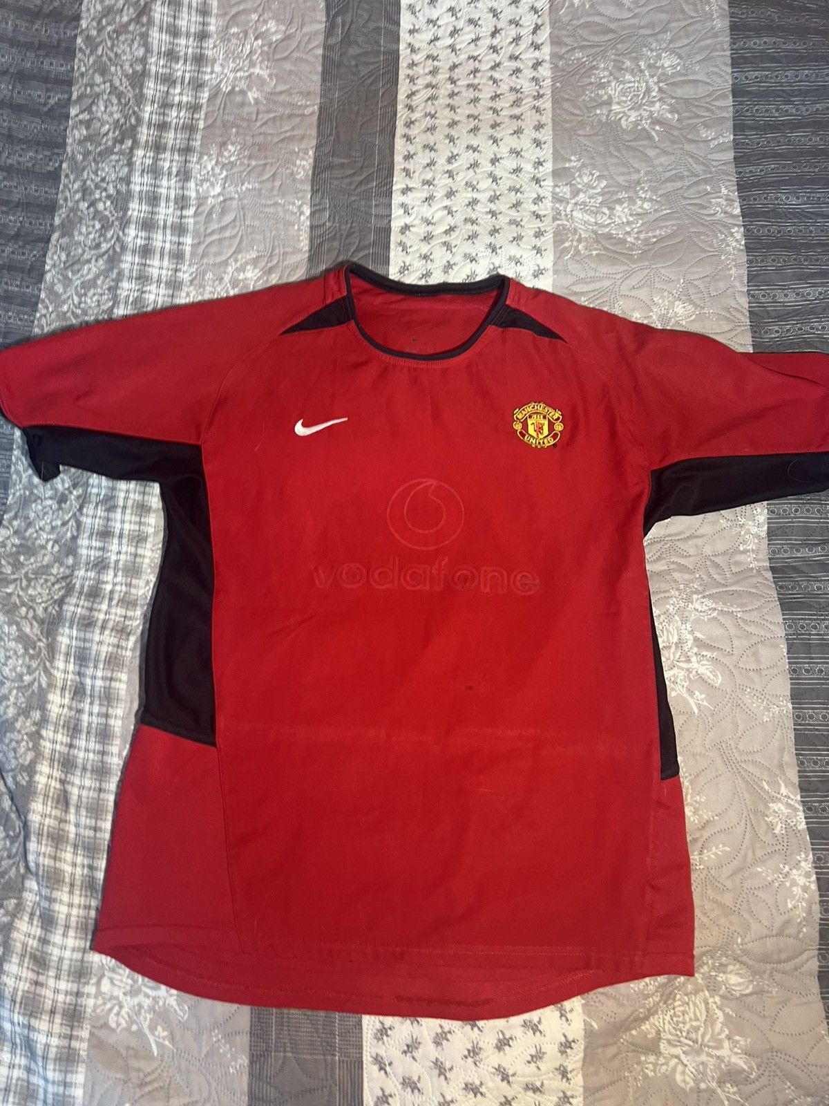 Nike Manchester United XS Jersey 02/04 Sponsor Defect Size US XS / EU 42 / 0 - 1 Thumbnail
