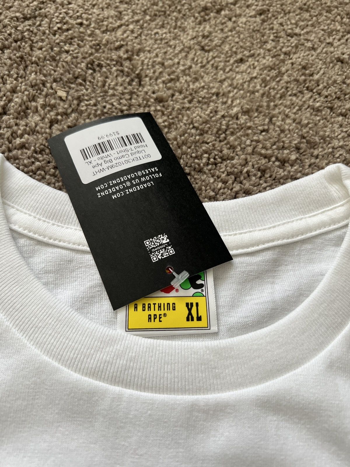 Bape Liquid Camo Big Ape Head Tee Size US XL / EU 56 / 4 - 4 Thumbnail