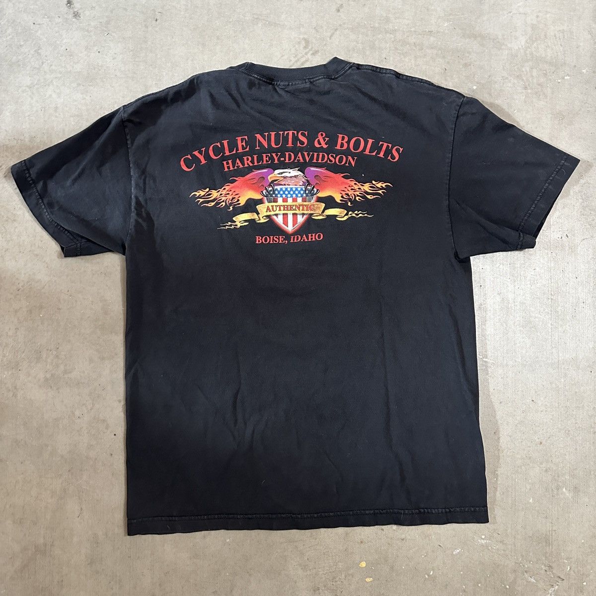 Harley Davidson × Vintage Harley Davidson 90s Untamed Spirit Size Large Boise Idaho Size US L / EU 52-54 / 3 - 6 Thumbnail