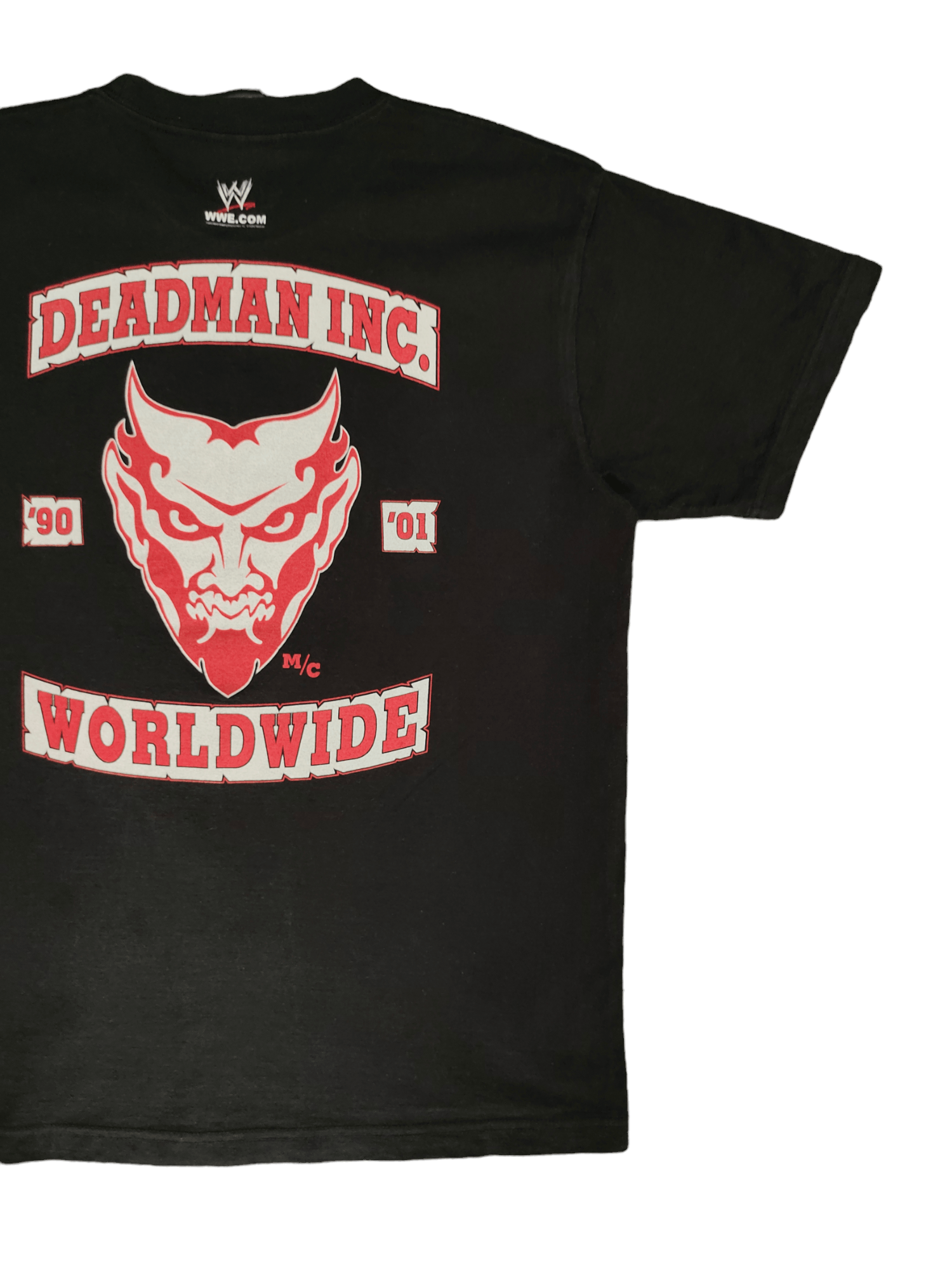 WWE Rare Vintage WWE Undertaker Deadman Inc. Logo T-Shirt Size US M / EU 48-50 / 2 - 4 Thumbnail