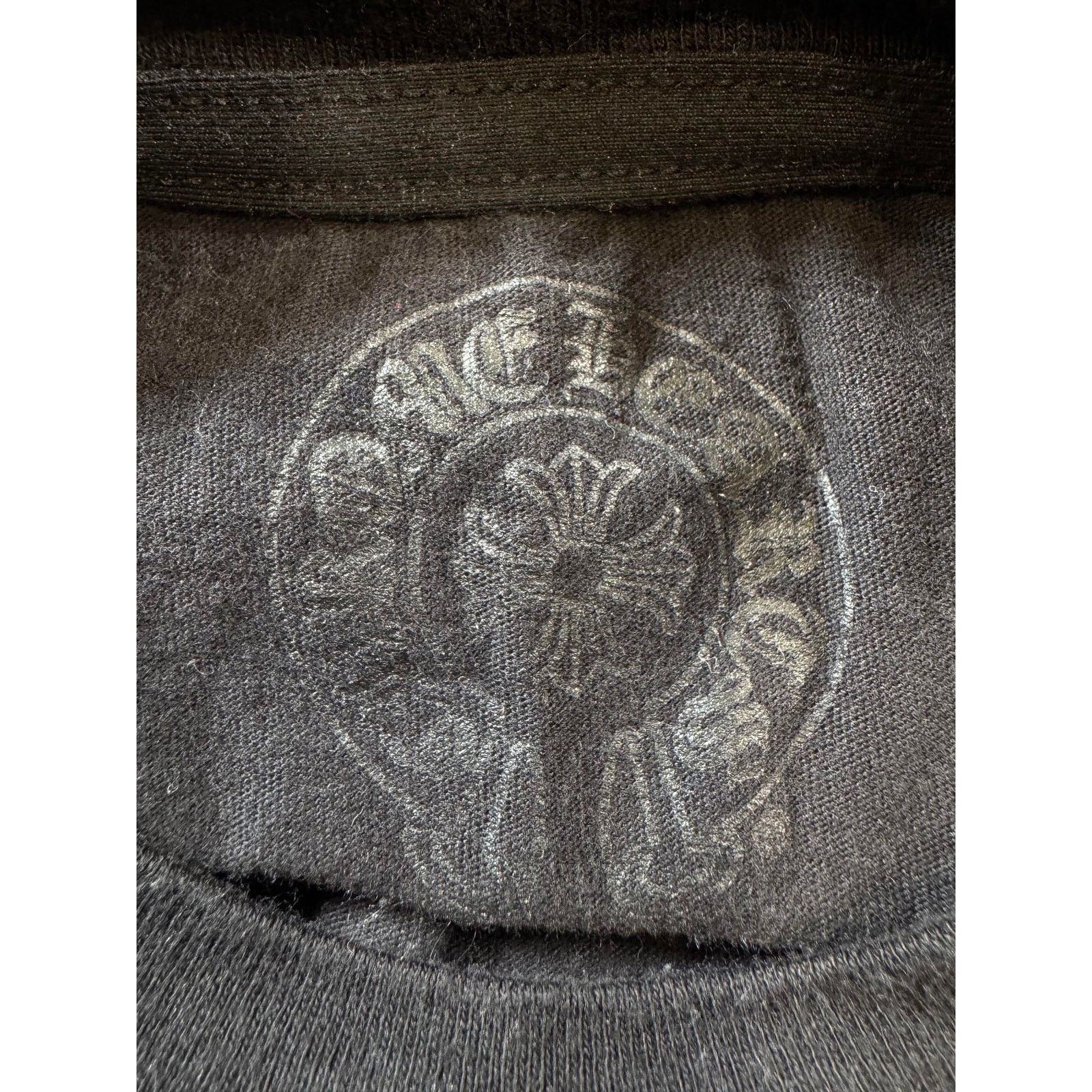 Chrome Hearts Chrome Hearts Scroll Logo Black & White Long Sleeve Size US S / EU 44-46 / 1 - 3 Thumbnail