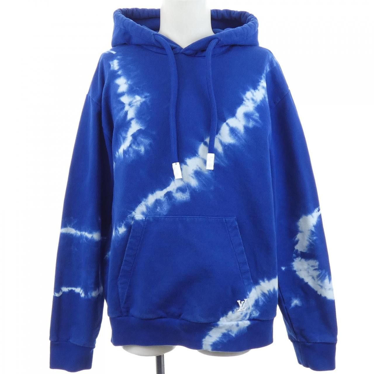 Louis Vuitton Louis Vuitton Louis Vuitton LV Hoodie Tie Dye Cotton Hoodie Textile Sweatshirts & Hoodies HMY74WJ73 DUTY FREE for USA Size ONE SIZE - 1 Thumbnail