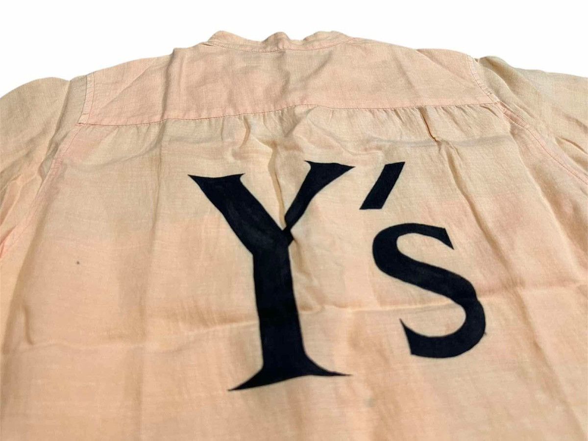 Japanese Brand × Y's × Yohji Yamamoto 🔥Rare Vintage Y’s Yohji Yamamoto Rayon Shirt Big Logo Size US M / EU 48-50 / 2 - 1 Thumbnail