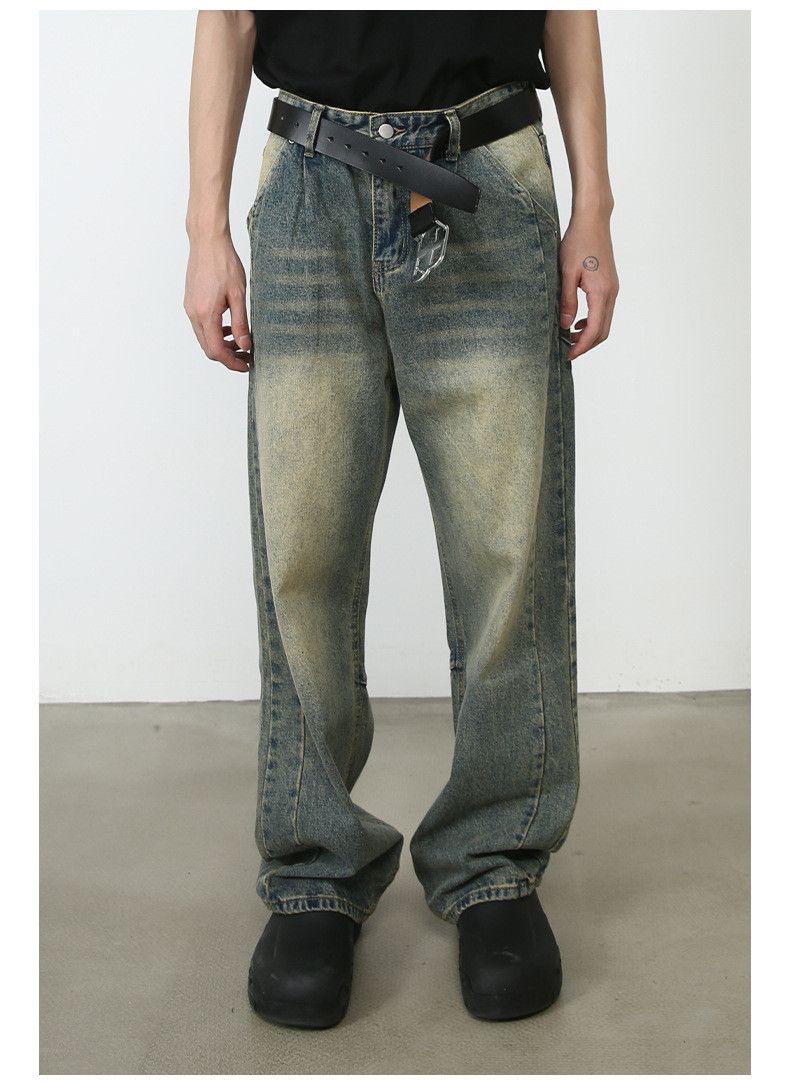 Japanese Brand American retro straight trend loose jeans y2k Size US 32 / EU 48 - 3 Thumbnail