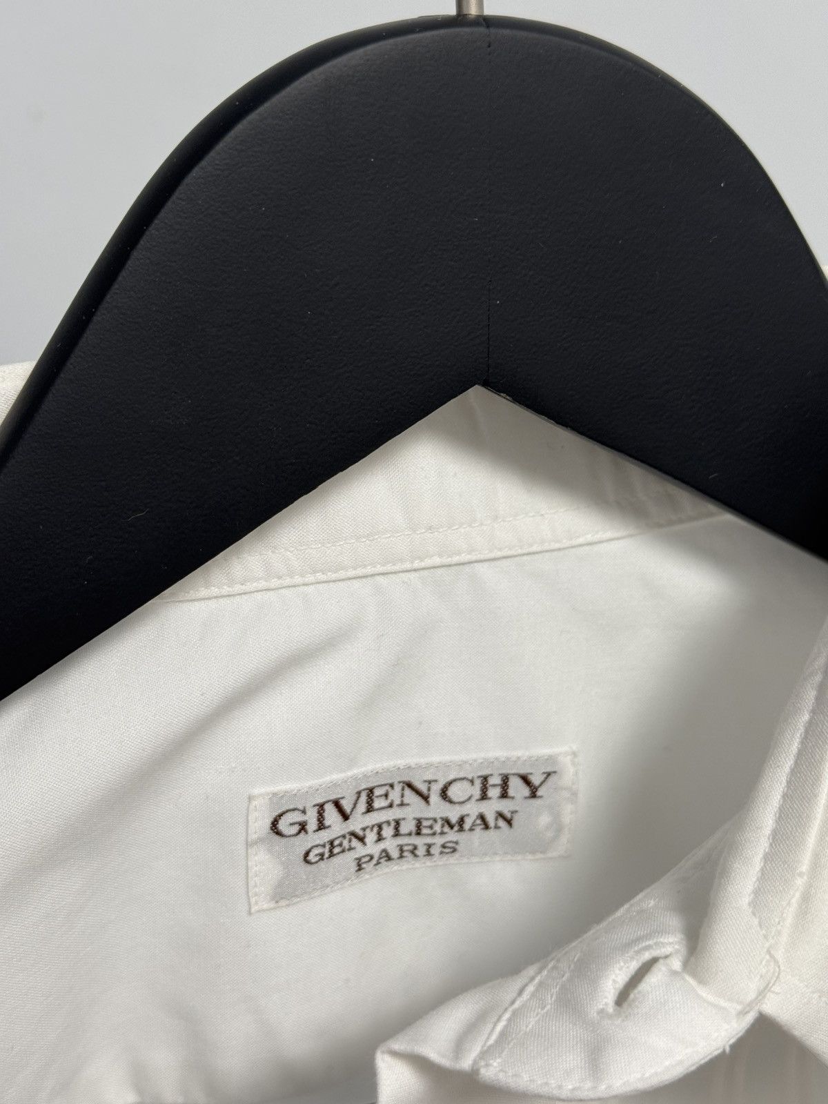 Givenchy Vintage 90s Givenchy shirt luxury y2k France cotton Button Size US L / EU 52-54 / 3 - 12 Thumbnail