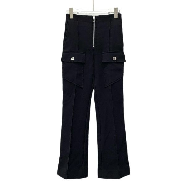 Bottega Veneta Bottega Veneta Black Wool Cargo Pants Size 36 Size 25" / US 0 / IT 36 - 1 Thumbnail