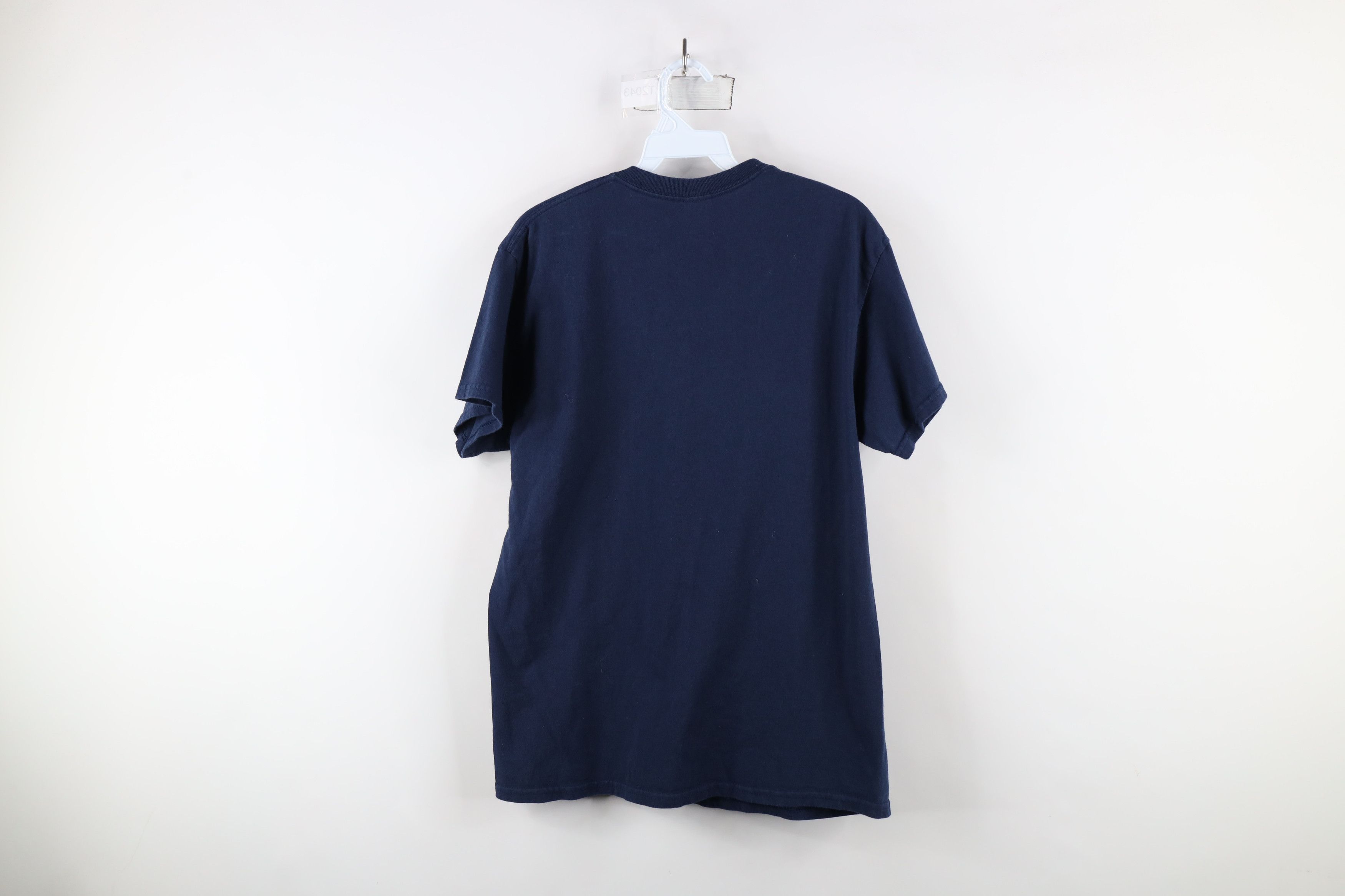 Vintage Vintage Dame University Superhero Football T-Shirt Blue Size US S / EU 44-46 / 1 - 10 Thumbnail