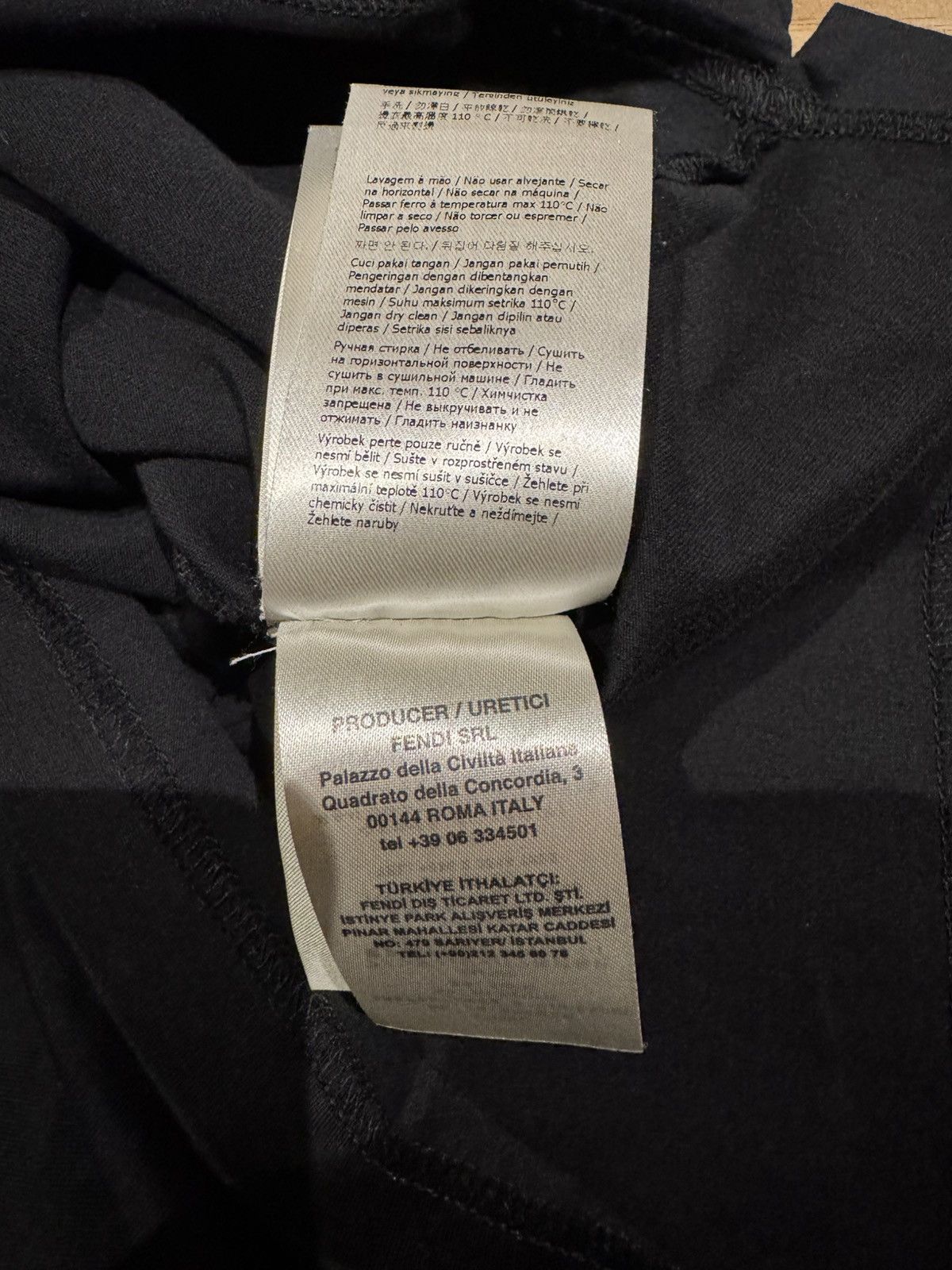 Fendi Fendi t shirt Size US XL / EU 56 / 4 - 8 Thumbnail