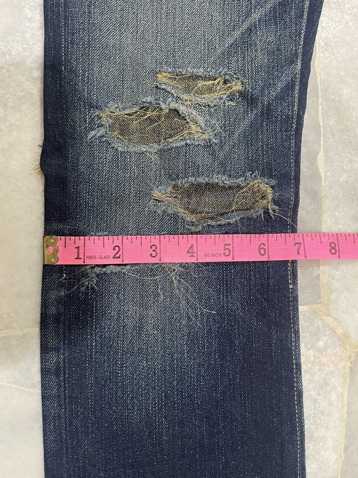 Roen Hiromu Takahara Roen X Bobson Destroyed Denim Pants Size US 29 - 17 Thumbnail