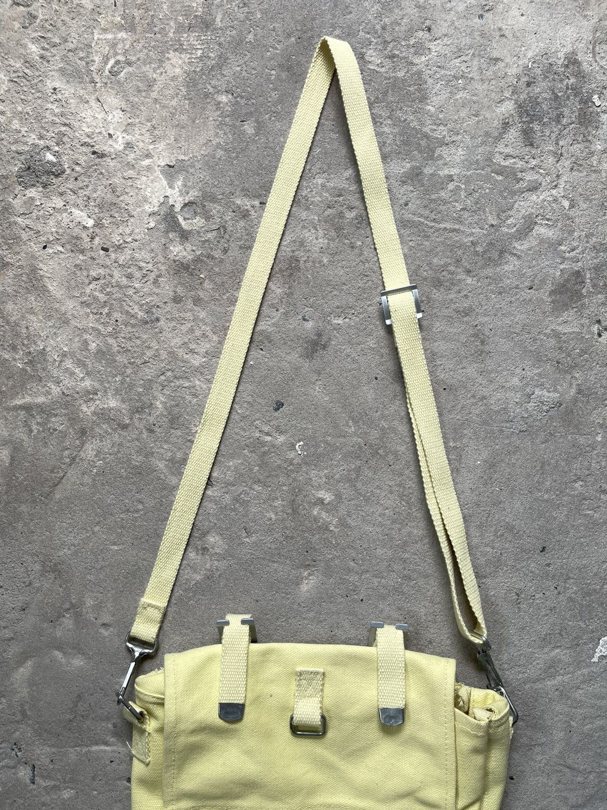 Other Vintage 1940s WW2 Era Military Canvas US Army Messenger Bag Size ONE SIZE - 6 Thumbnail
