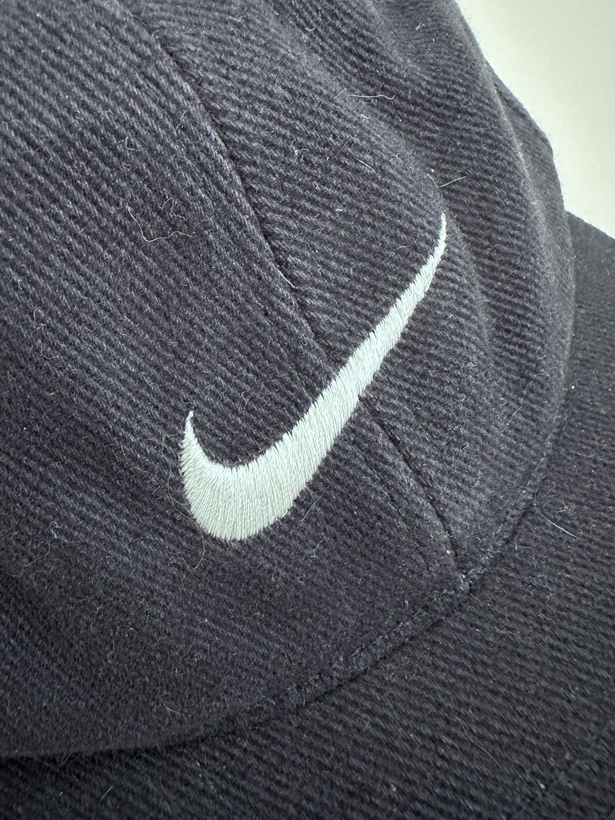 Nike Nike Vintage Cap Hat Swoosh Blue Size ONE SIZE - 3 Thumbnail