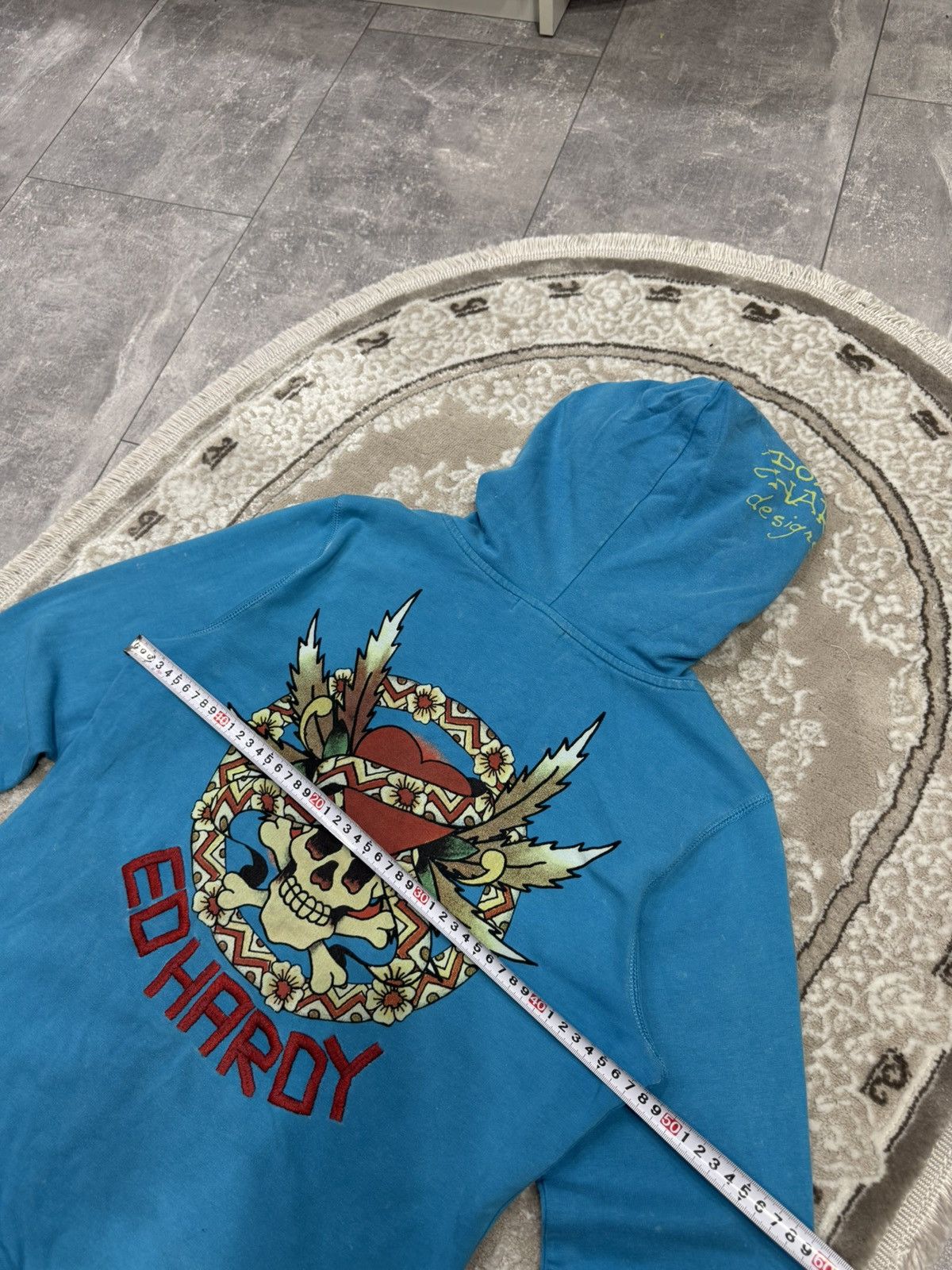 Ed Hardy Vintage Y2k Ed Hardy Suit(Pants+Zip Sweatshirt) Japanes 90’s Size L / US 10 / IT 46 - 12 Thumbnail