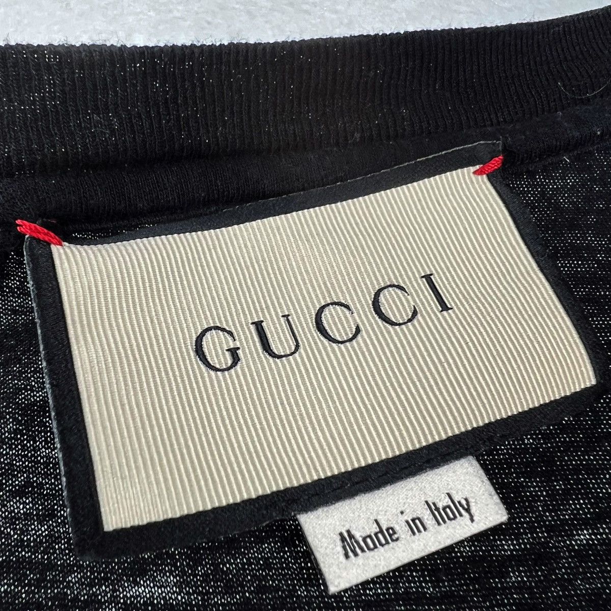 Gucci Gucci Printed Logo Black T Shirt Size US S / EU 44-46 / 1 - 3 Thumbnail