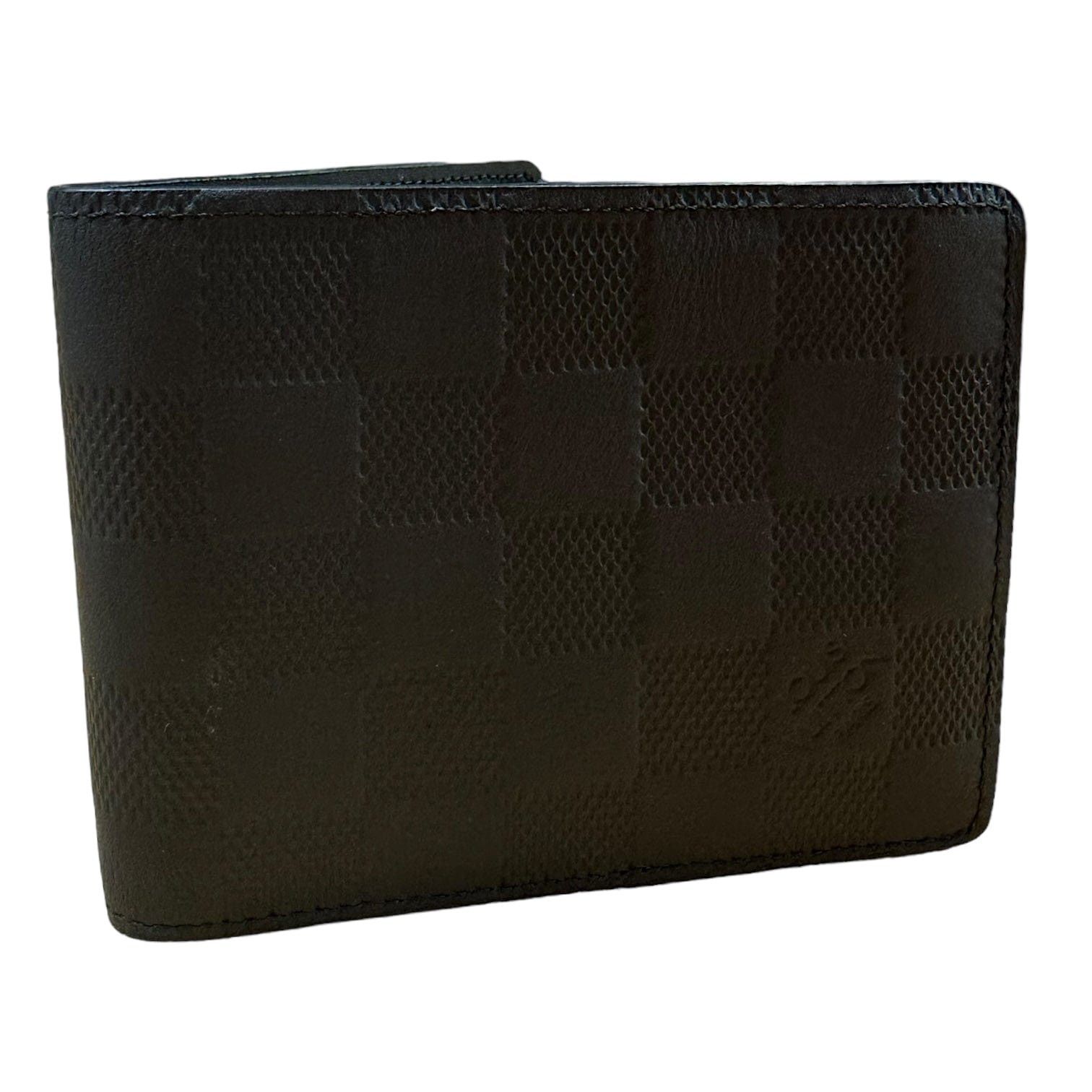 Louis Vuitton Multiple Wallet Damier Infini Leather Black Size ONE SIZE - 1 Thumbnail