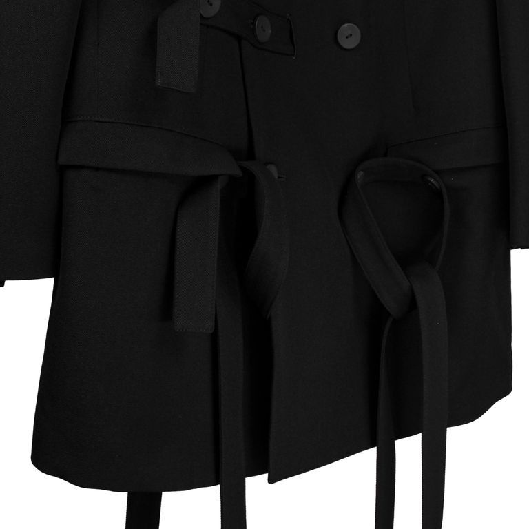 Yohji Yamamoto Yohji Yamamoto Pour Homme - 5 BELTS DOUBLE BREASTED JACKET Size US L / EU 52-54 / 3 - 10 Thumbnail